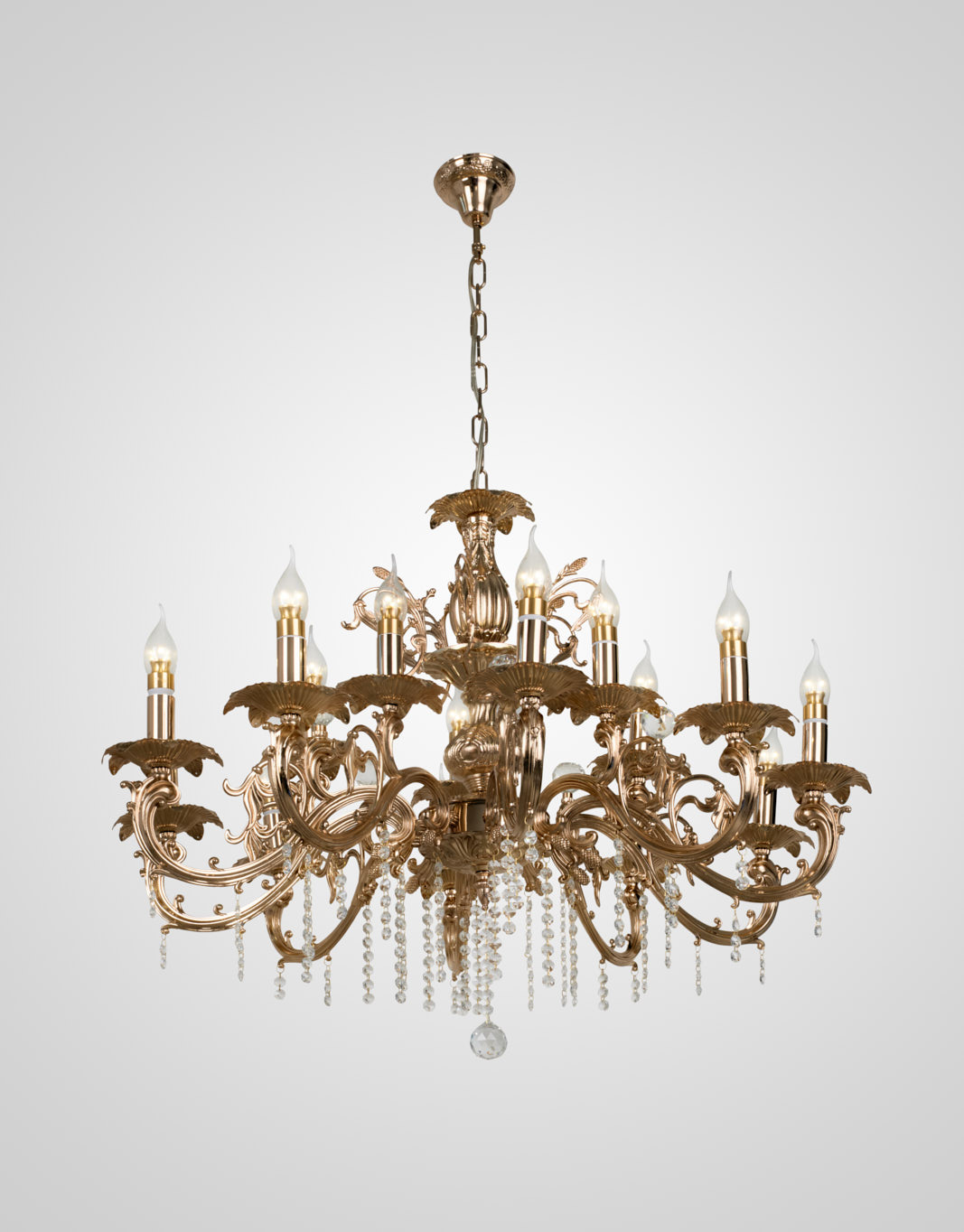 Подвесная люстра 6686-10+5 GD 000023793