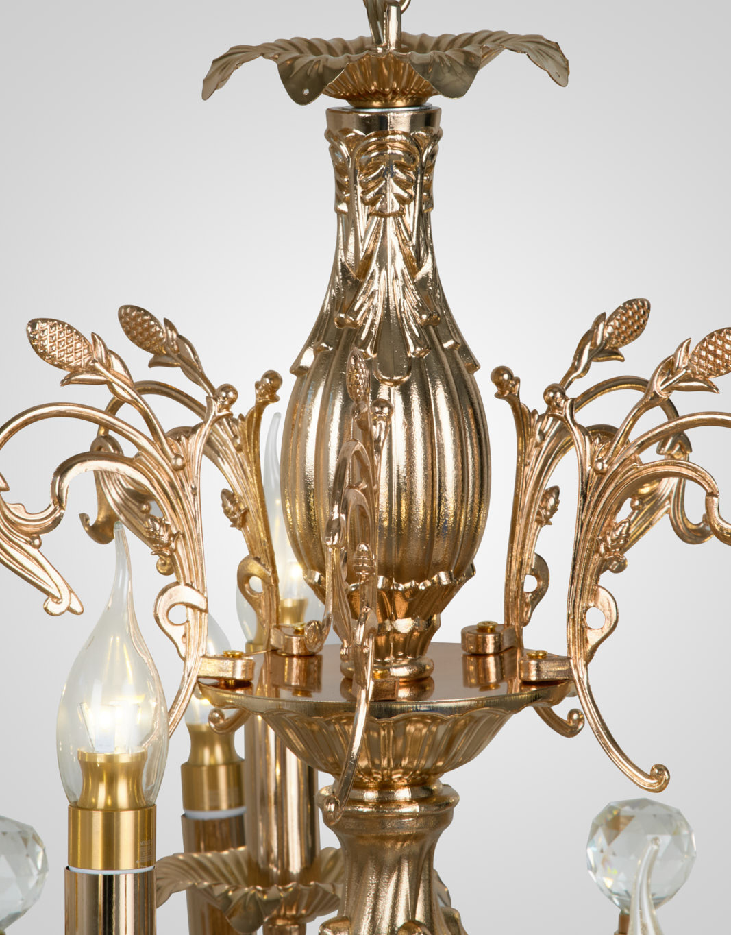 Подвесная люстра 6686-10+5 GD 000023793