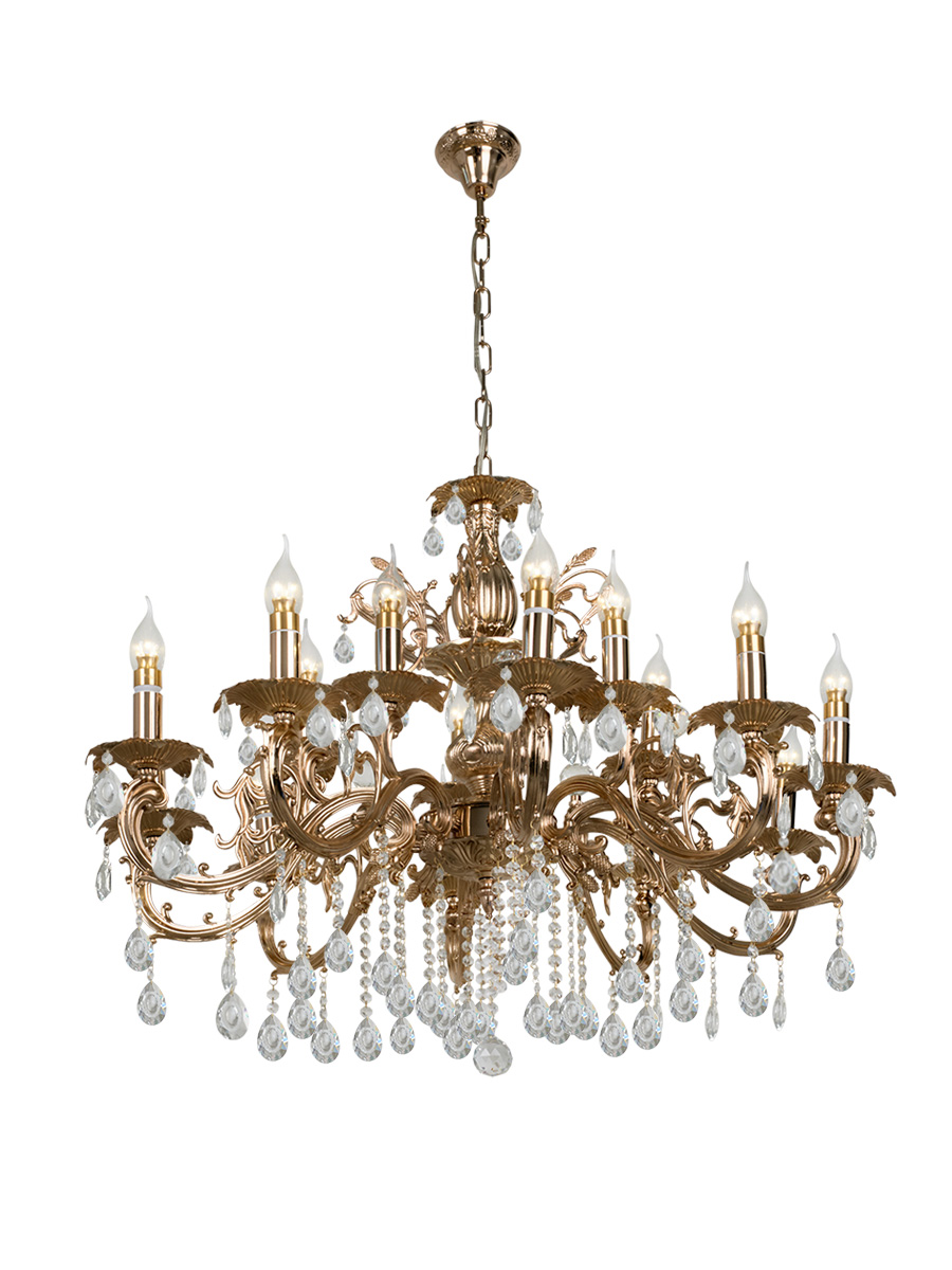 Подвесная люстра 6686-10+5 GD 000023793