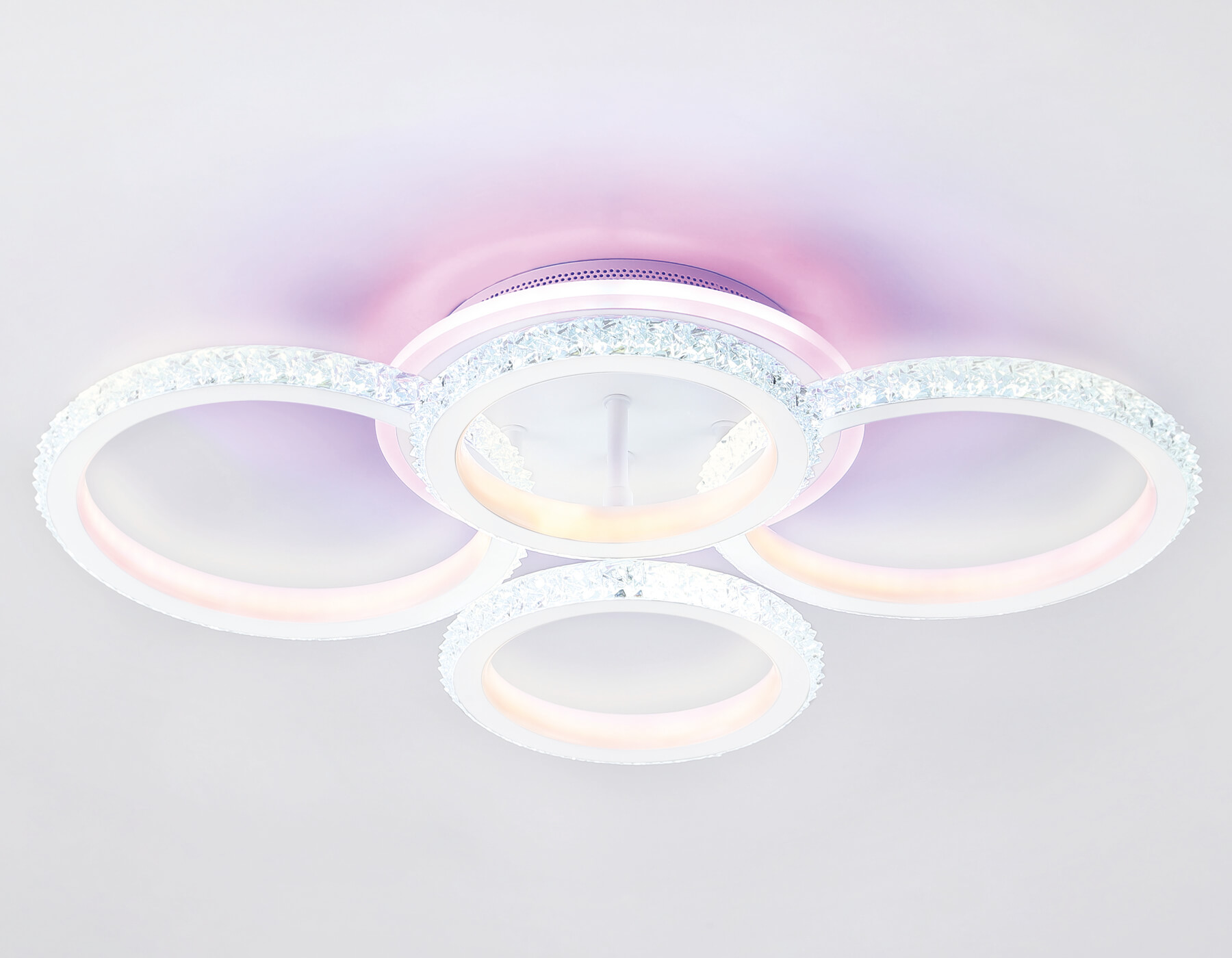 FA9524/2+2 WH белый 92W 6400K/3000K+RGB 560*370*110 (ПДУ РАДИО 2.4G)