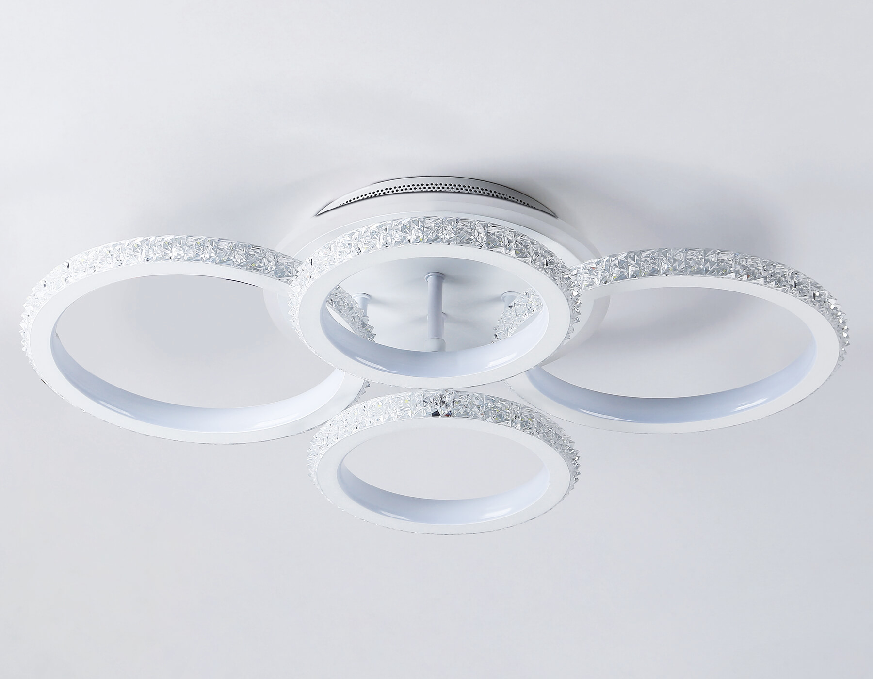 FA9524/2+2 WH белый 92W 6400K/3000K+RGB 560*370*110 (ПДУ РАДИО 2.4G)