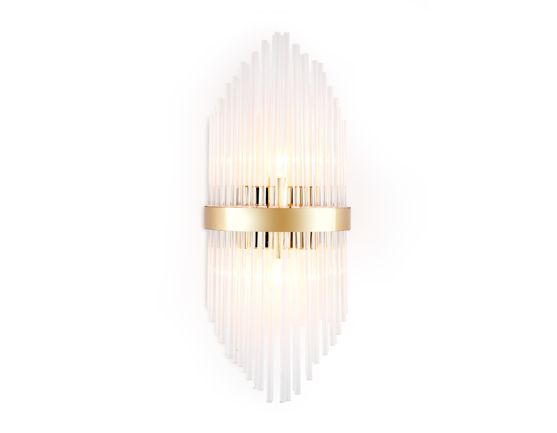 TR5372/2 GD/CL золото/прозрачный G9/2 max 40W 500*200*100