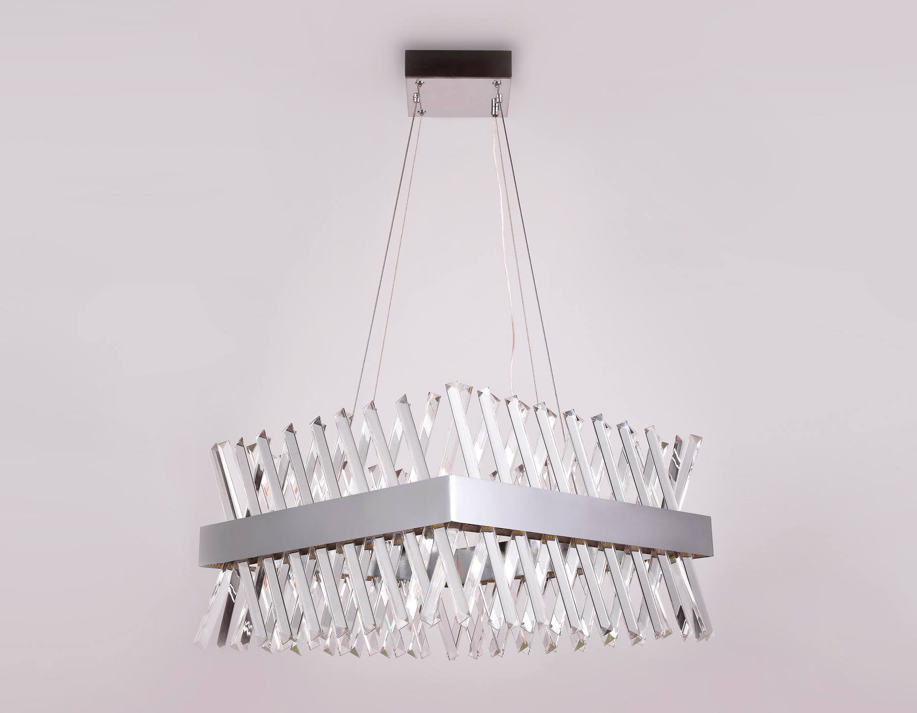 TR5315 CH/CL хром/прозрачный 144W 500*500*750 (Без ПДУ)