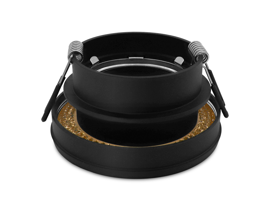 TN348 SBK/TI черный песок/янтарь GU5.3 D85*45