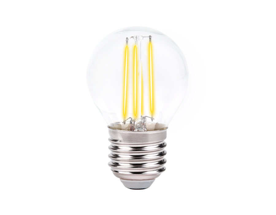 Лампа Filament LED G45-F 6W E27 4200K (60W)