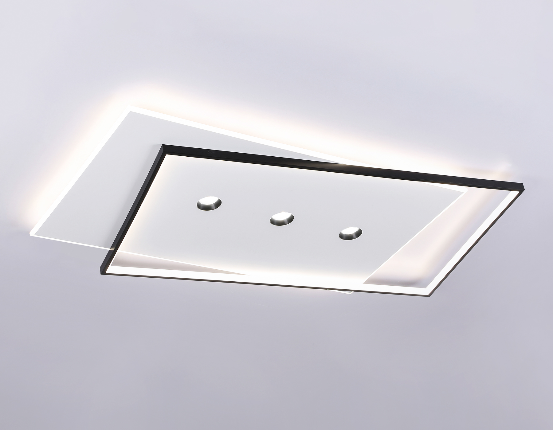 FL5066 WH/BK белый/черный 135W 3000K-6400K+4200K 1100*650*60 (ПДУ РАДИО 2.4G)