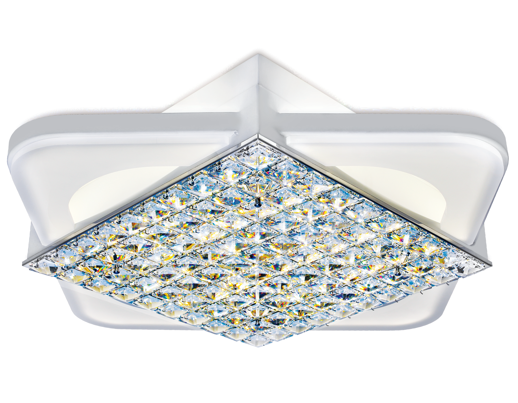 FA124 WH белый 104W 510*510*110 (ПДУ РАДИО 2.4)