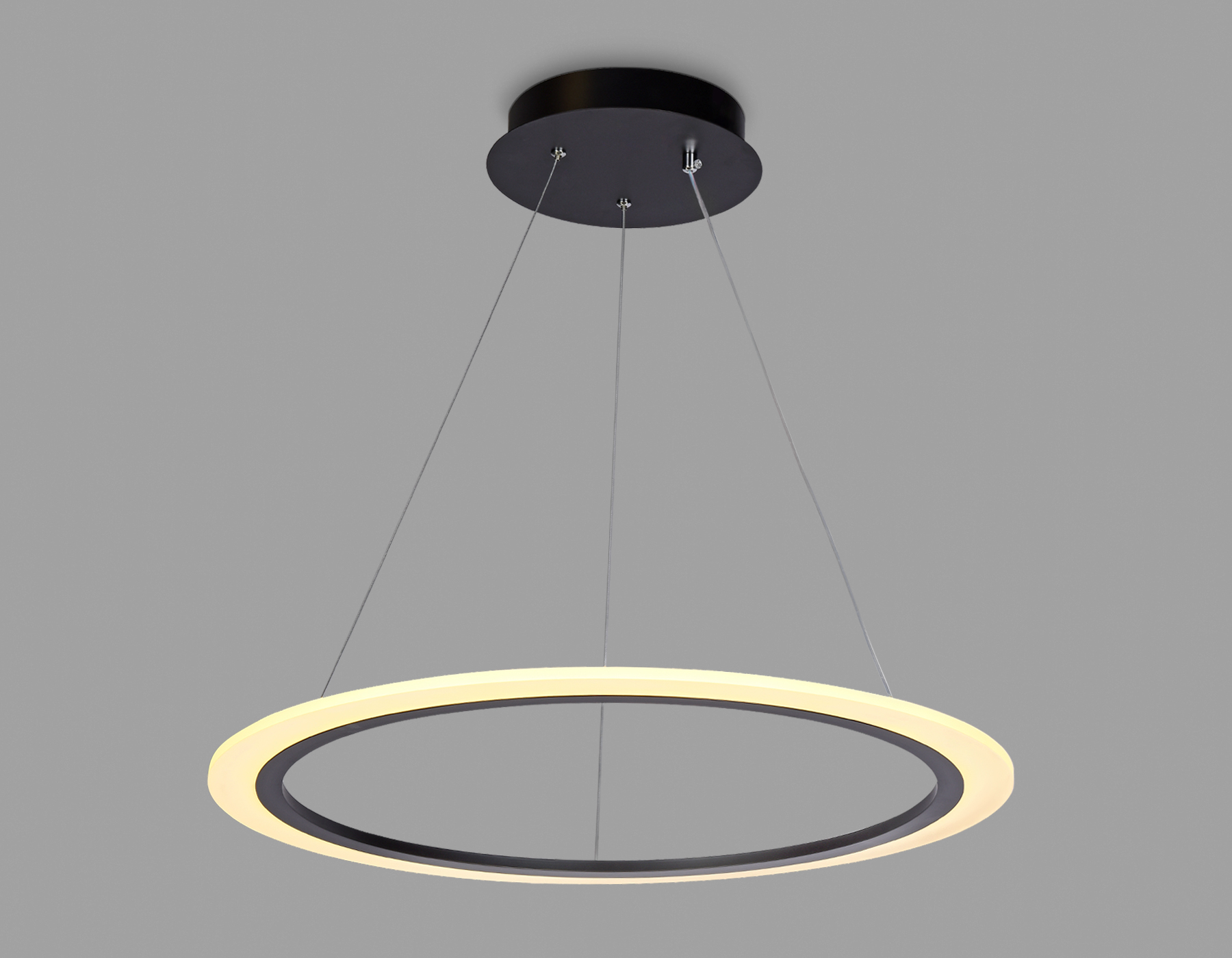 FA4343 BK черный 48W 3000K/4200K/6400K D580*540 (ПДУ РАДИО 2.4G)