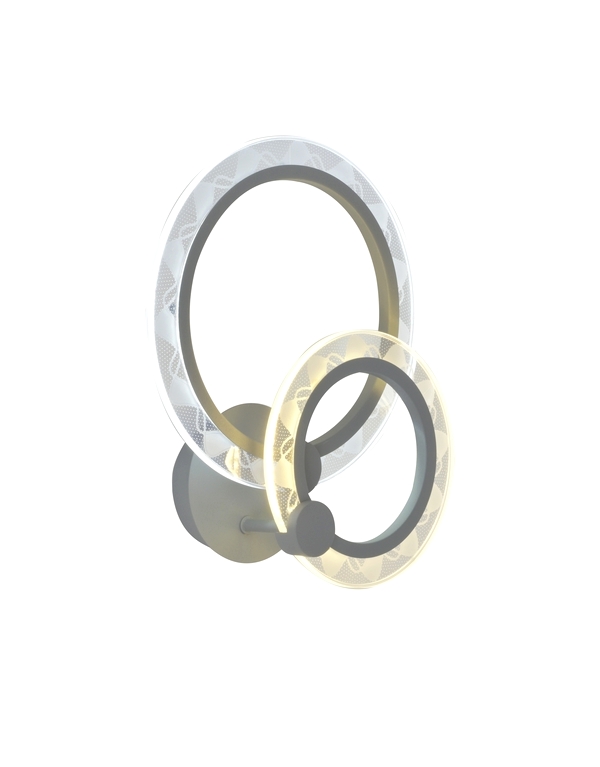 Настенный светильник M68781-2W 16W GR 000029044