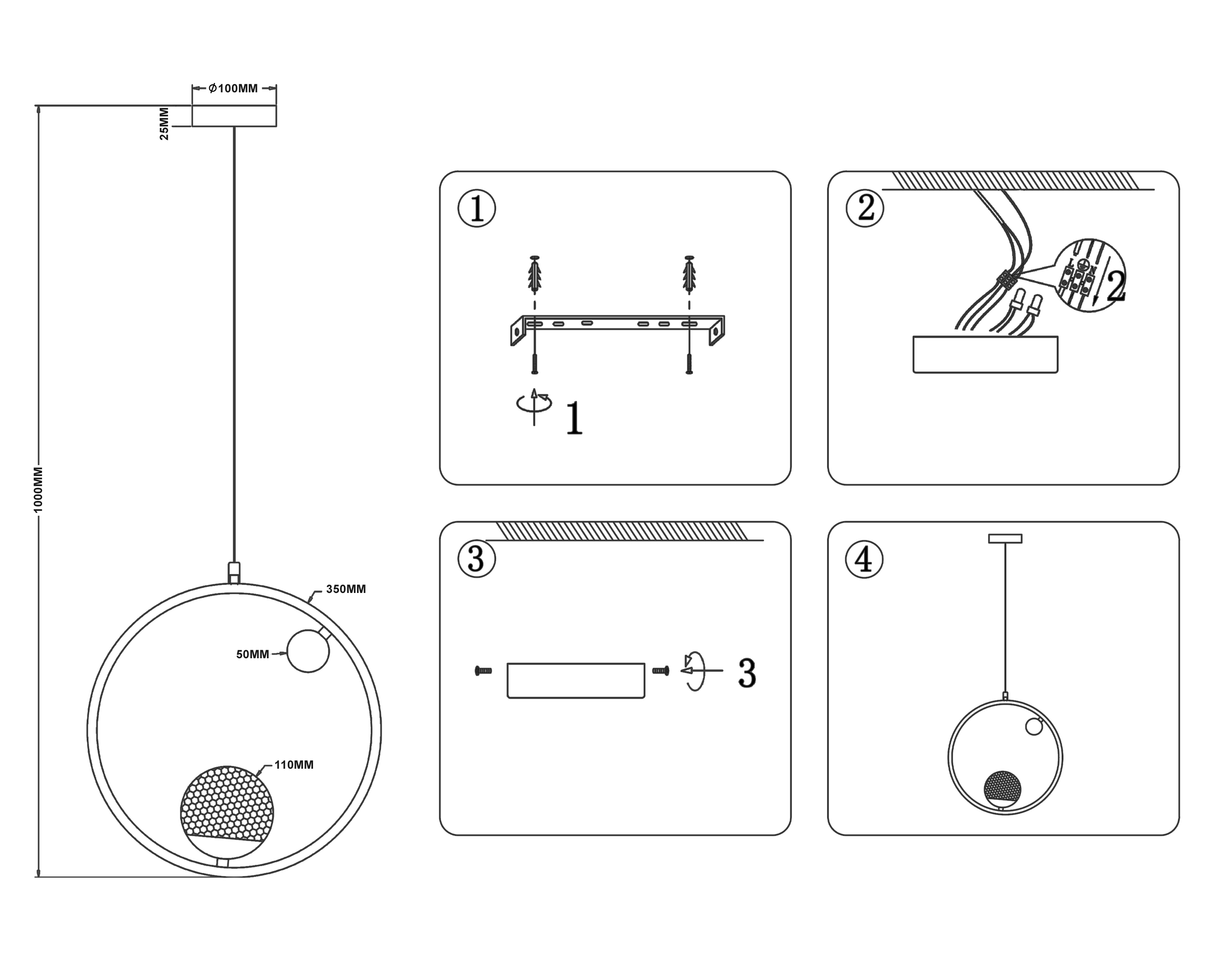 TR5428 GD золото G9 max 40W 350*110*1000