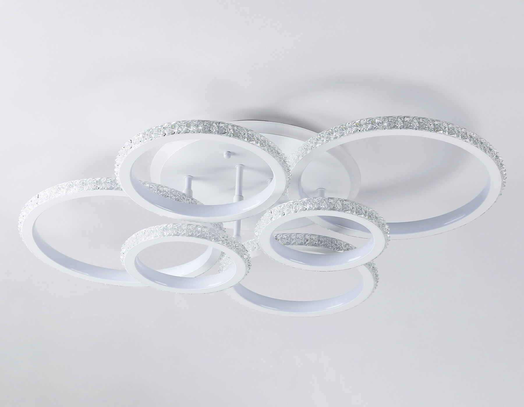 FA9528/2+2+2 WH белый 160W 6400K/3000K+RGB 720*540*140 (ПДУ РАДИО 2.4G)