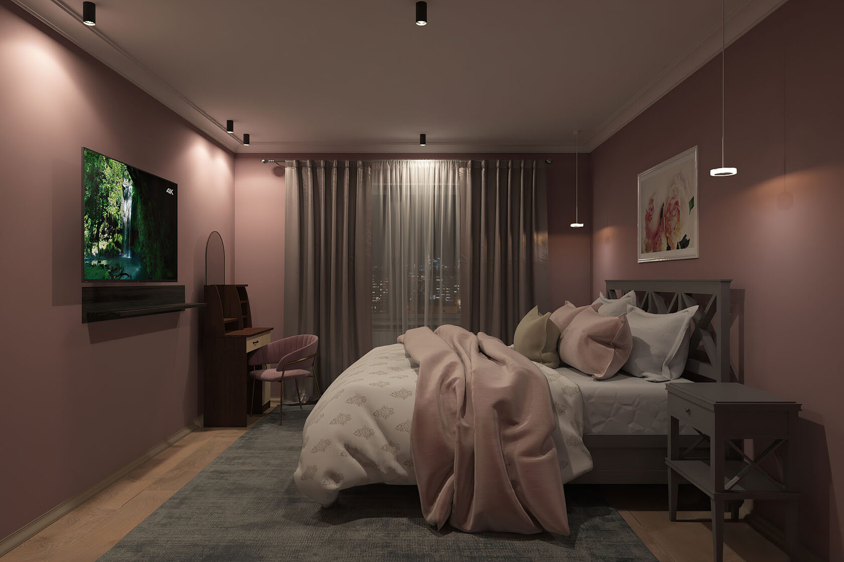 DK2008-BK Светильник накладной IP 20, 50 Вт, GU10, черный, алюминий