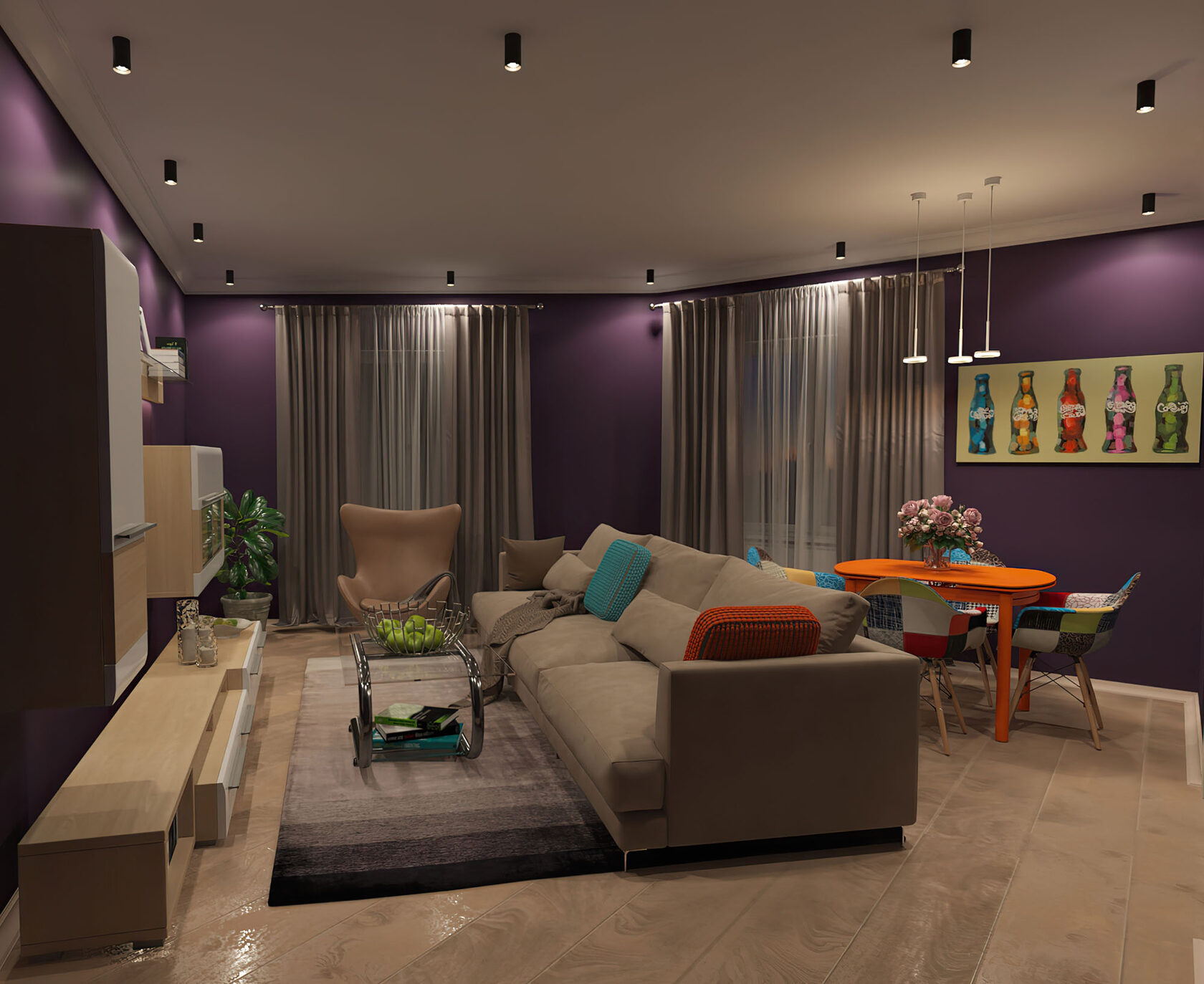 DK2008-BK Светильник накладной IP 20, 50 Вт, GU10, черный, алюминий