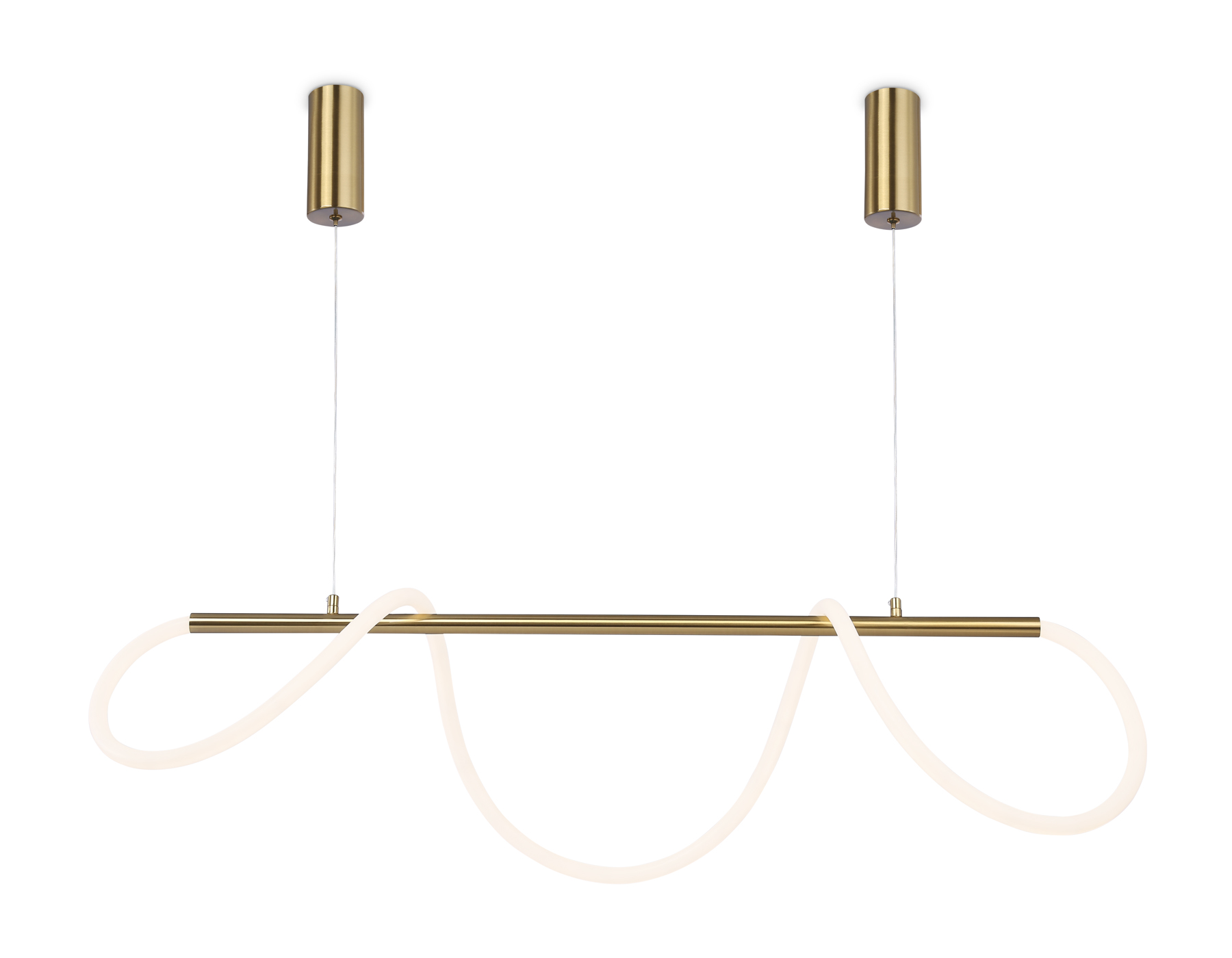 FL10535 BS латунь 3000K/4200K/6400K 53W 1000*24*1200 (ПДУ РАДИО 2.4G)