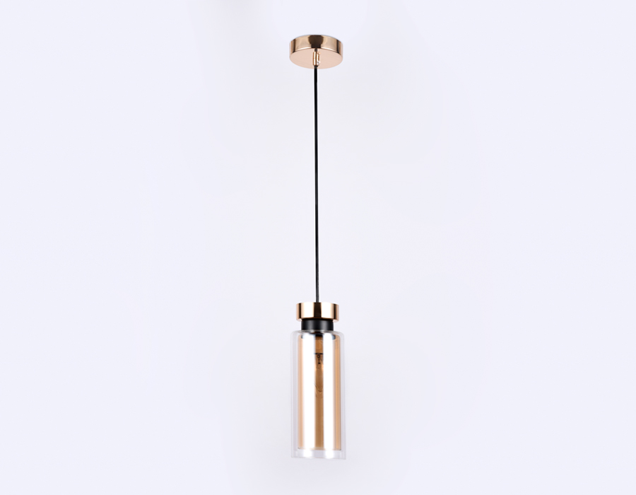 TR3571 GD/TI золото/янтарь E14 max 40W D100*1050