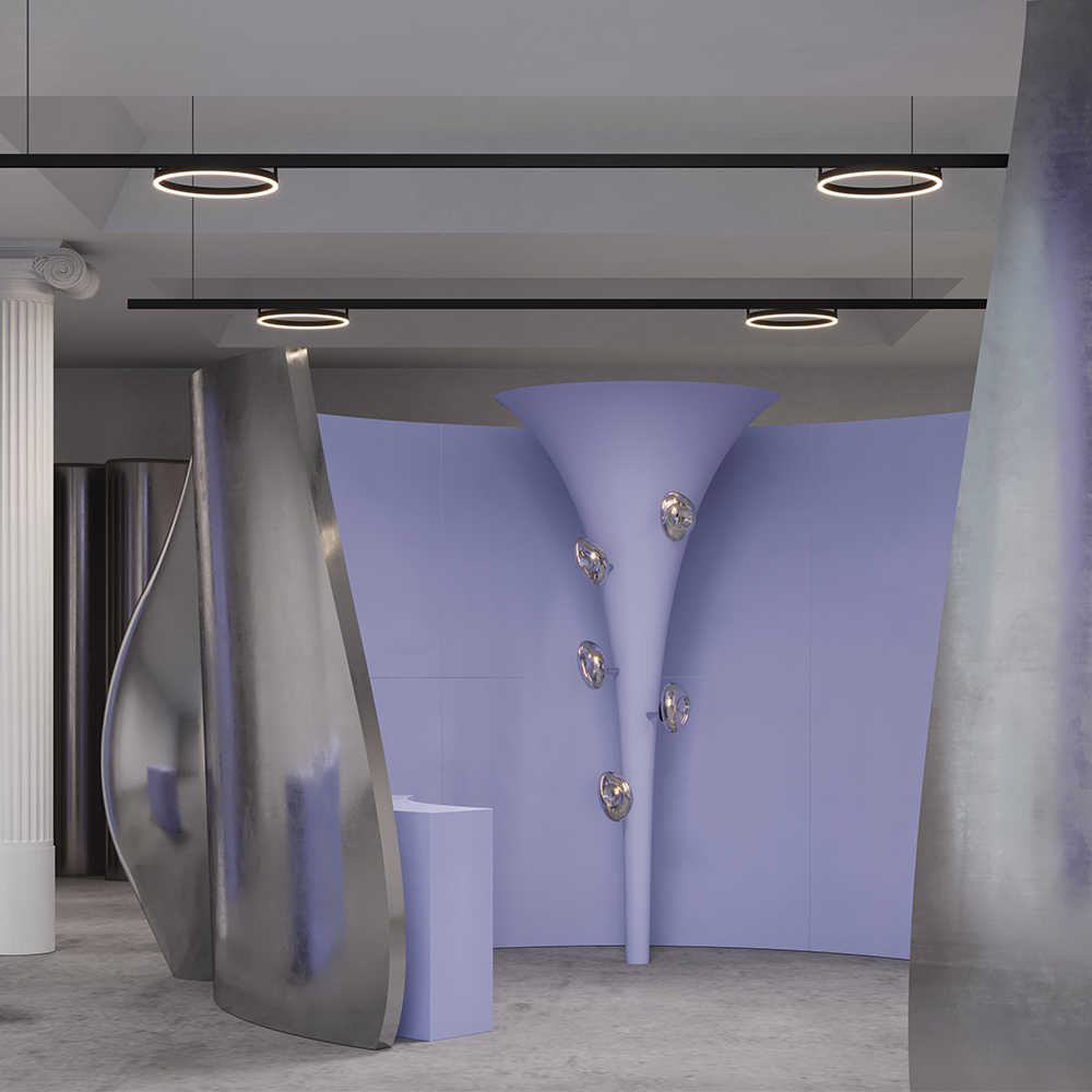 Трековый светильник Technical TR227-2-24W4K-B