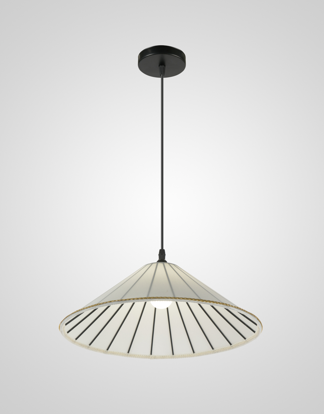 Подвесной светильник PS6582-1 WT+BK 000066009