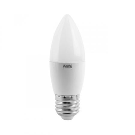 Лампа Gauss LED Elementary Candle 8W E27 3000K 1/10/100