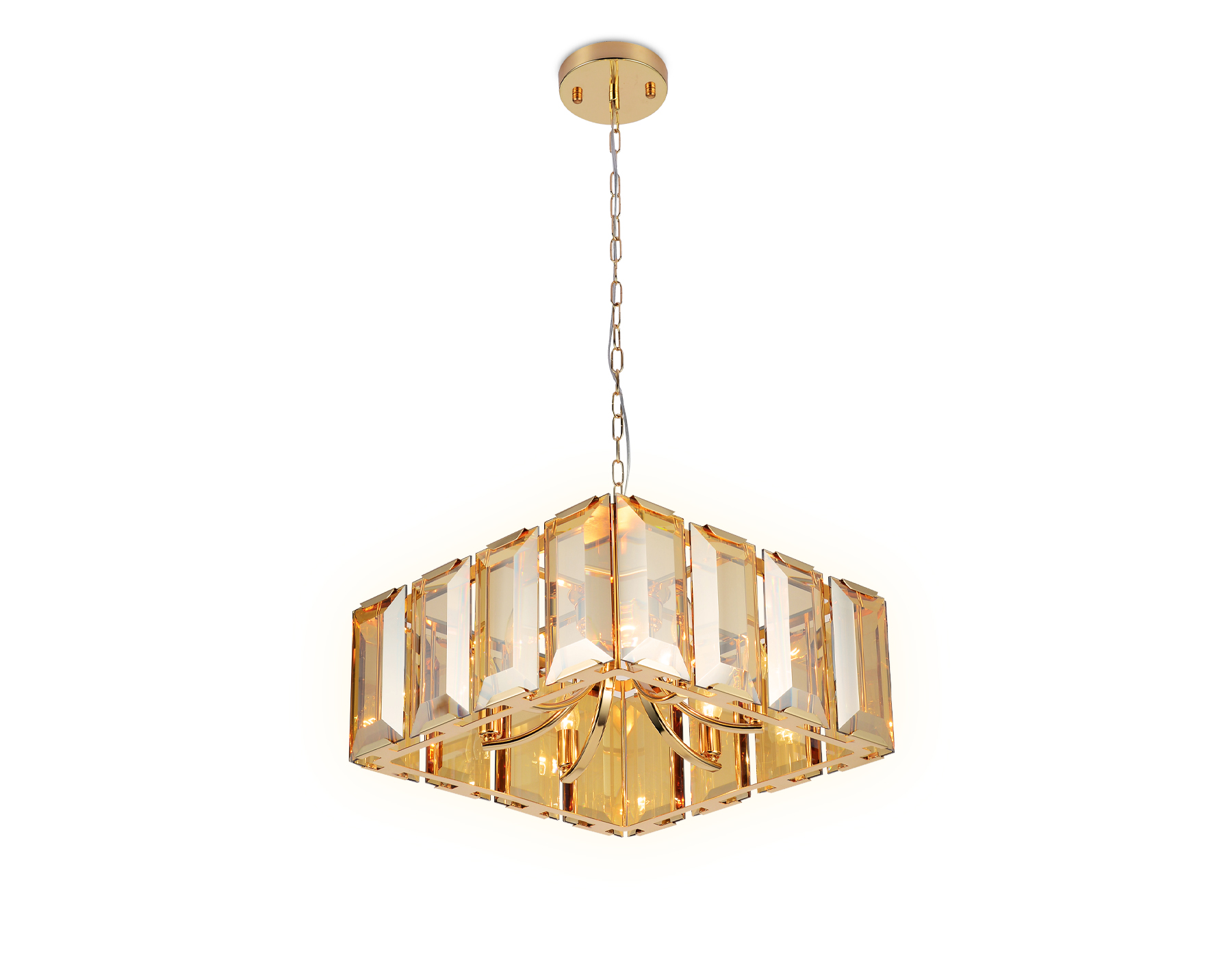 TR5149 GD/TI золото/янтарь E14/6 max 40W 500*500*1000