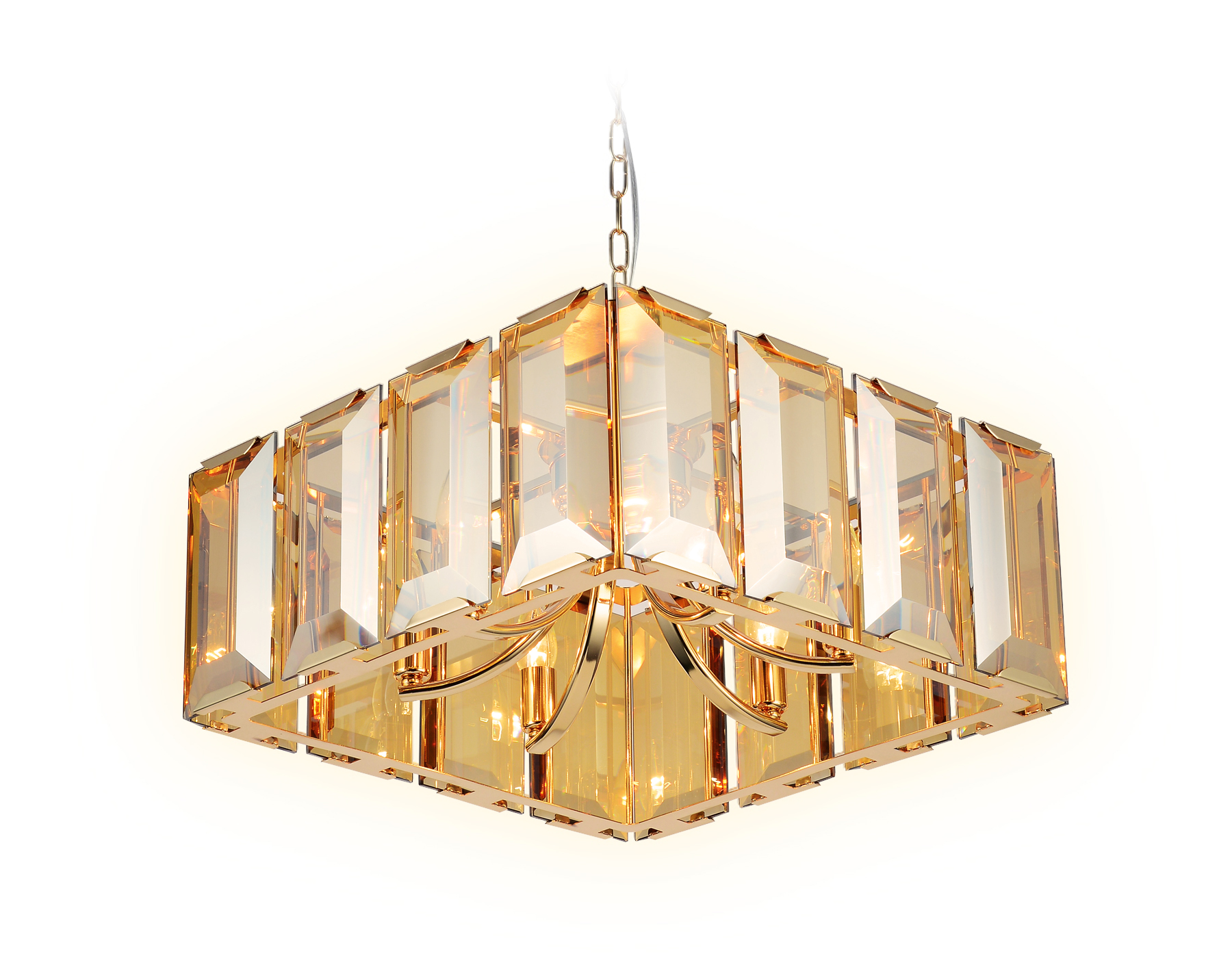 TR5149 GD/TI золото/янтарь E14/6 max 40W 500*500*1000