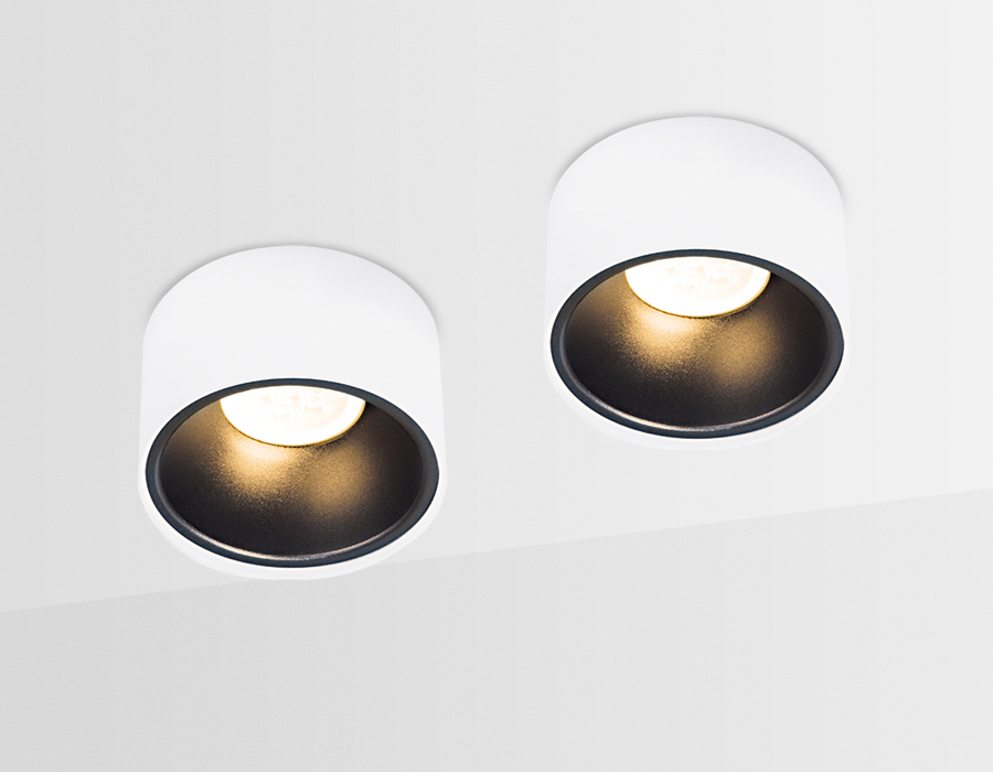 TN146 WH/BK белый/черный GU5.3 D96*78