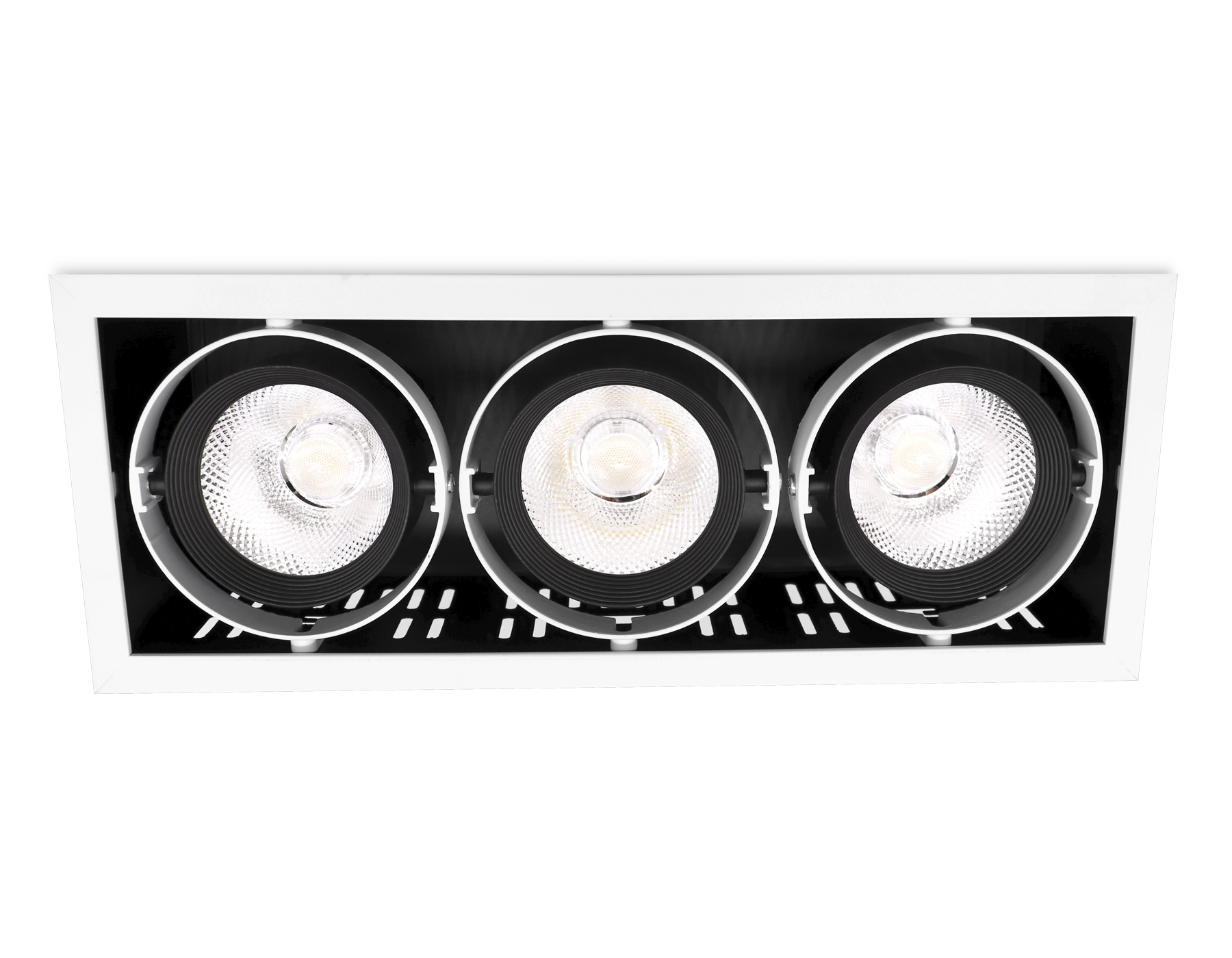 T813 BK/CH 3*12W 4200K