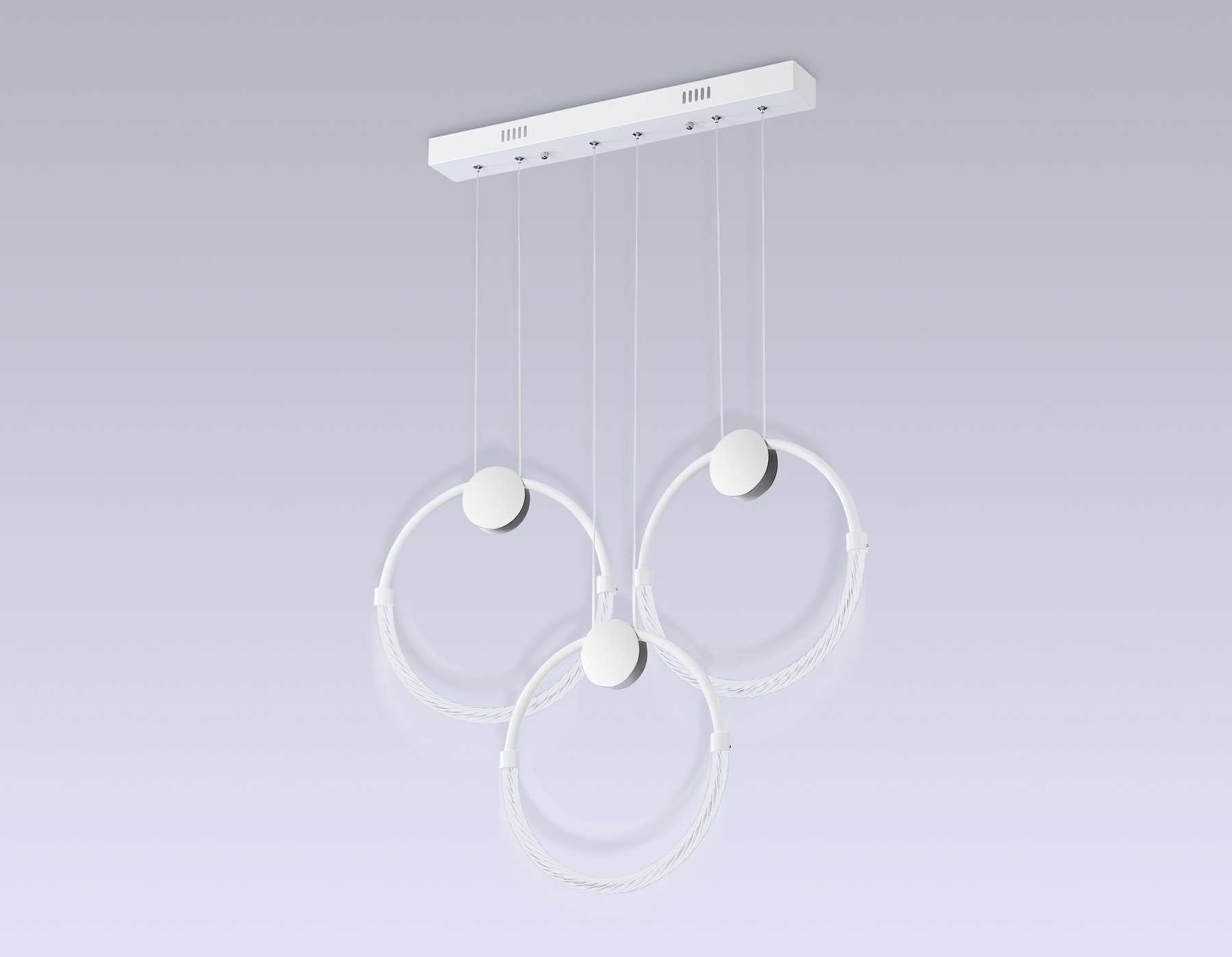 FL10595/3 WH/CH белый/хром 4200K 34W 630*20*1200 (Без ПДУ)