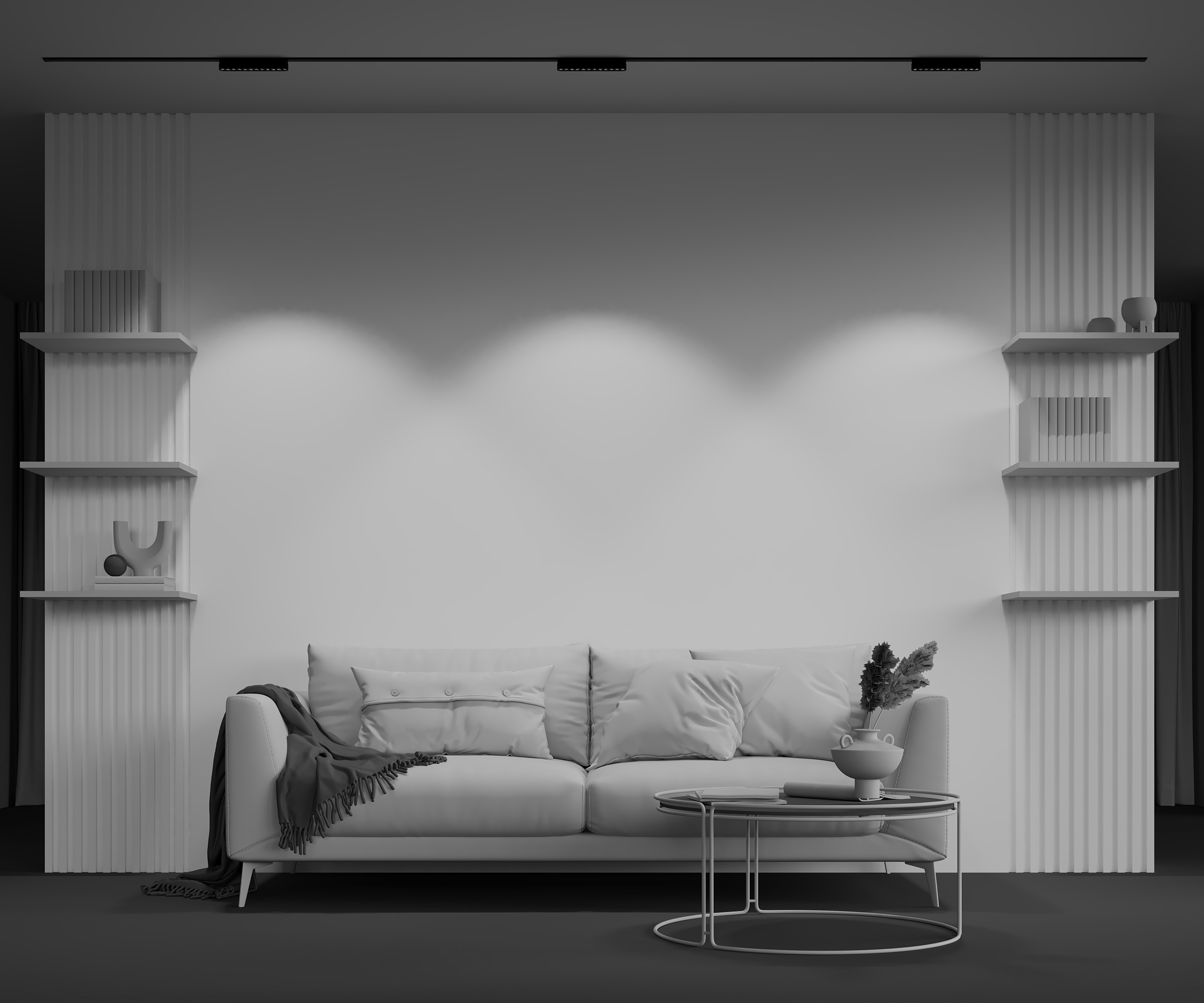 Трековый светильник Technical TR082-1-12W4K-M-B