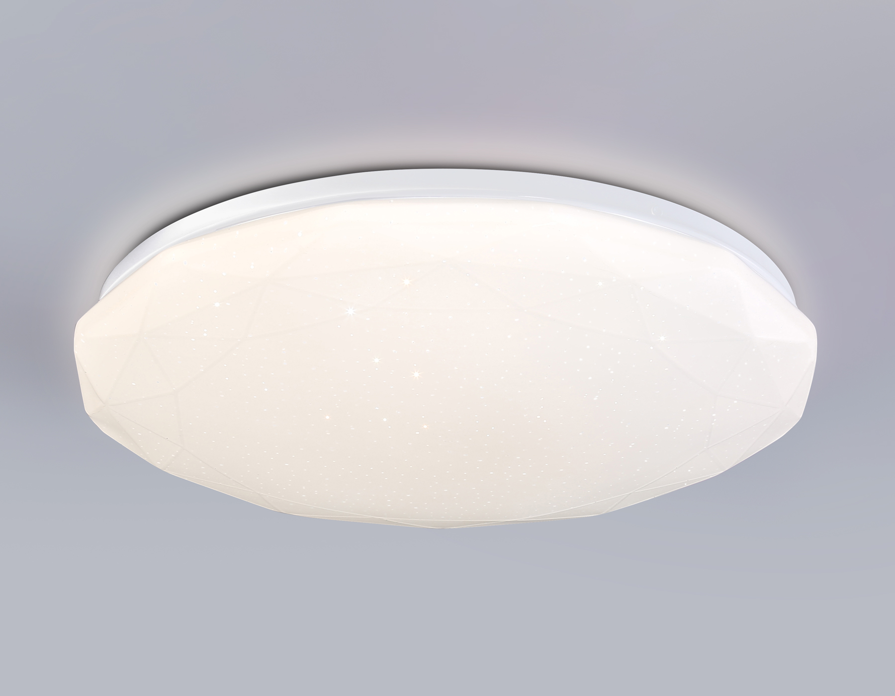 FZ418 WH белый IP20 66W 3000K-6500K+RGB D480*65 (ПДУ ИК)