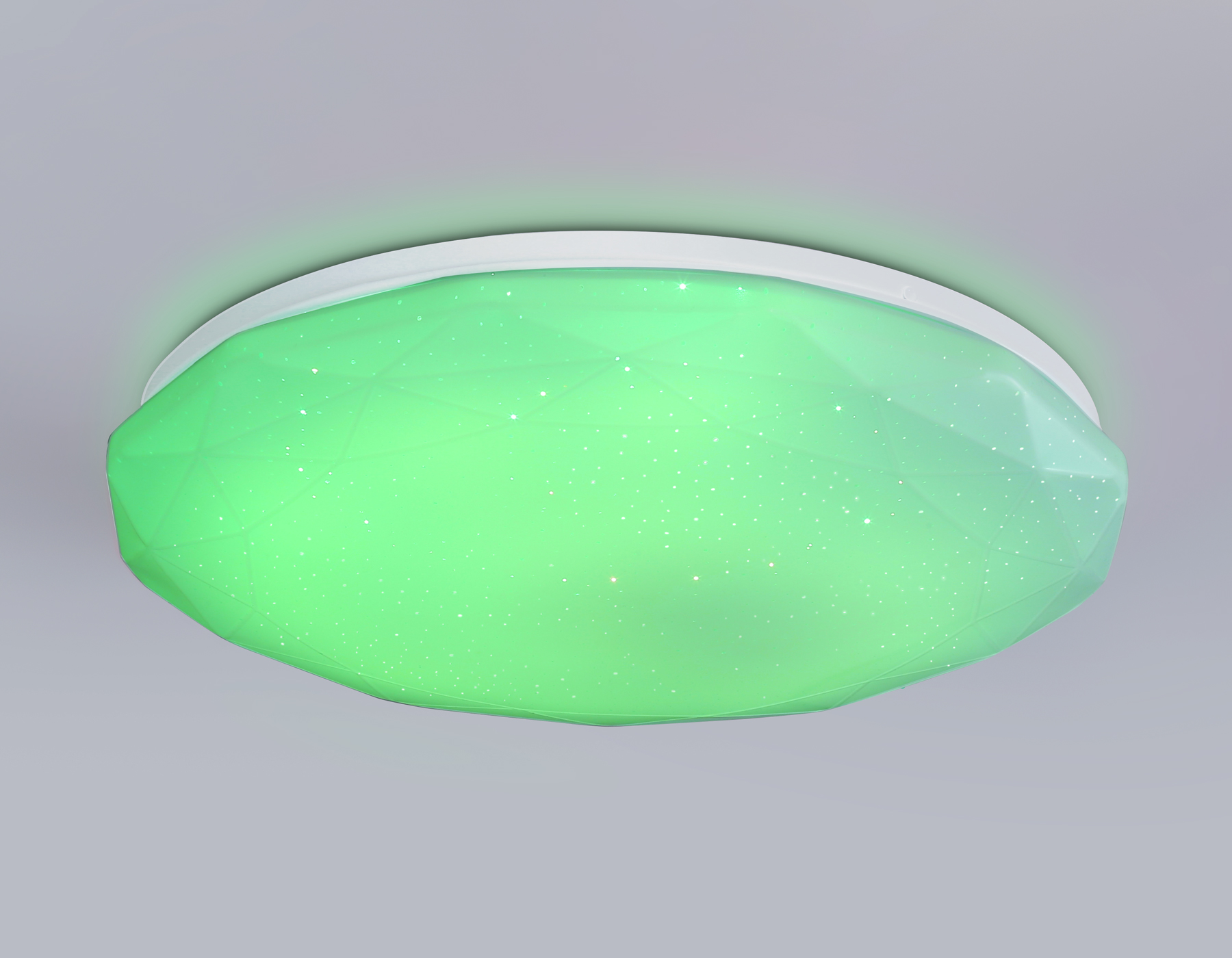 FZ418 WH белый IP20 66W 3000K-6500K+RGB D480*65 (ПДУ ИК)