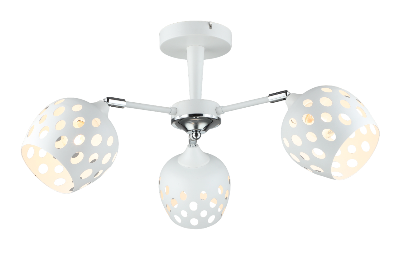 Потолочная люстра SL6864-3 WT+CR 000066034