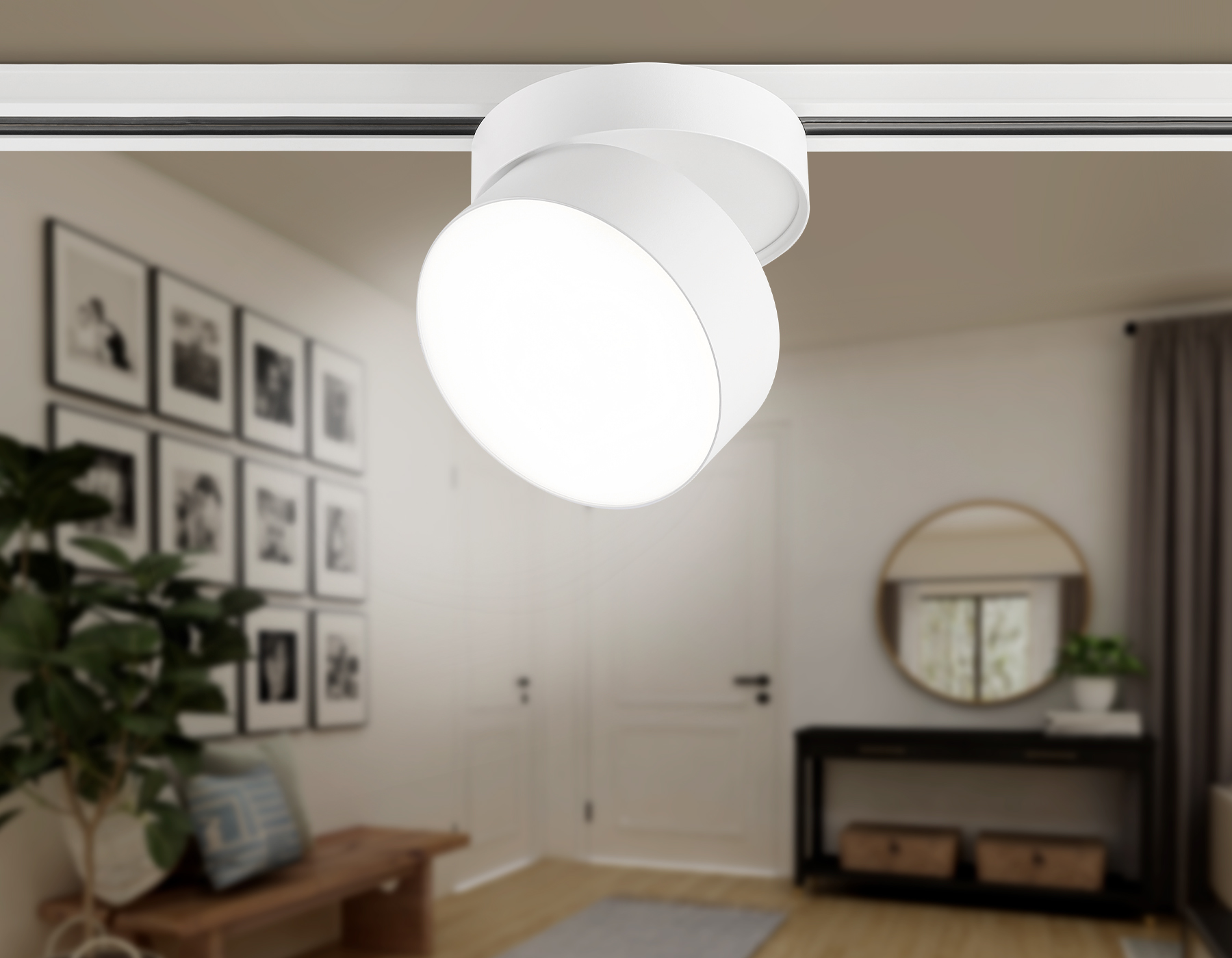 GL6875 WH белый LED 16W 4200K D115*90