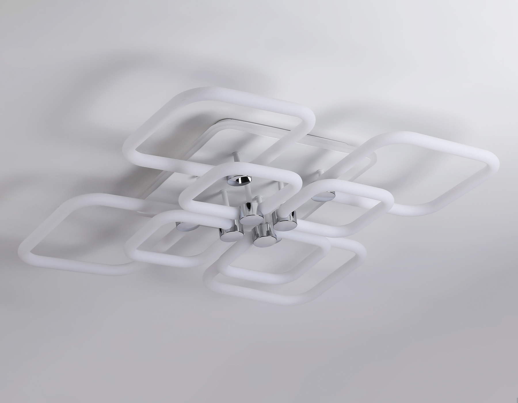 FA3866/4+4 WH белый 144W 3000K-6400K+RGB 627*627*121 (ПДУ РАДИО 2.4G)