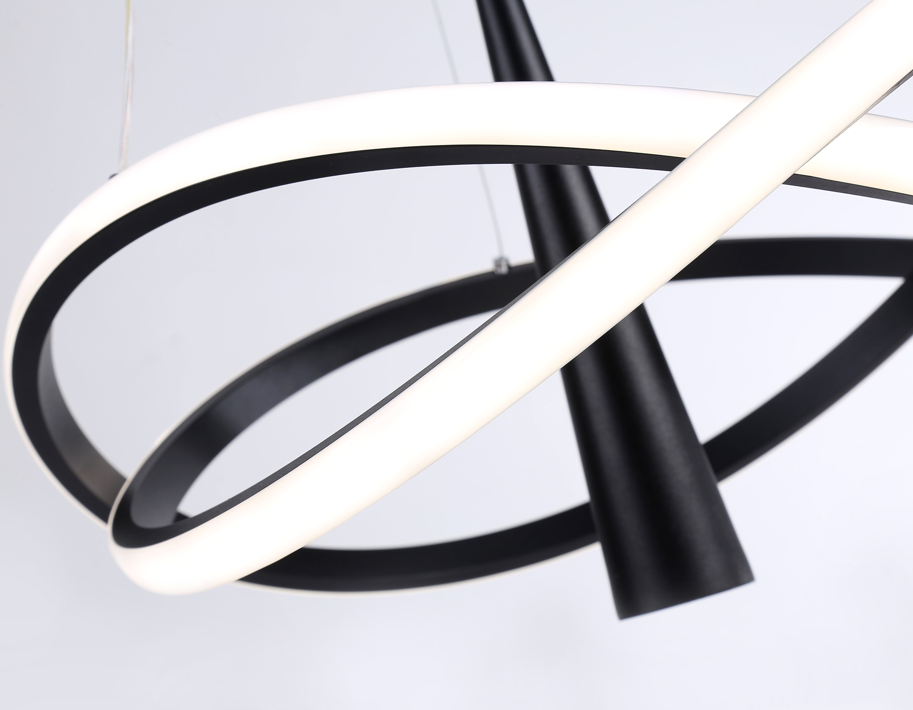 FL5368/2+1 BK черный 47W 3000K-6400K D480*1200 (ПДУ ИК)