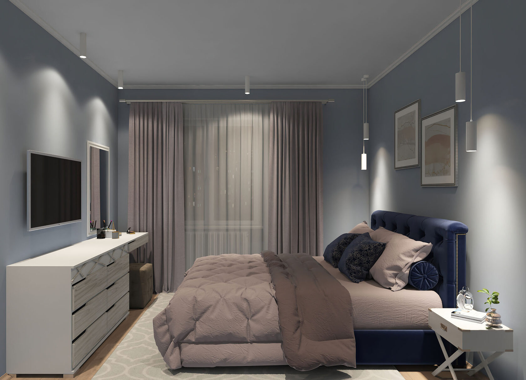 DK2052-WH Накладной светильник, IP 20, 15 Вт, GU10, белый, алюминий