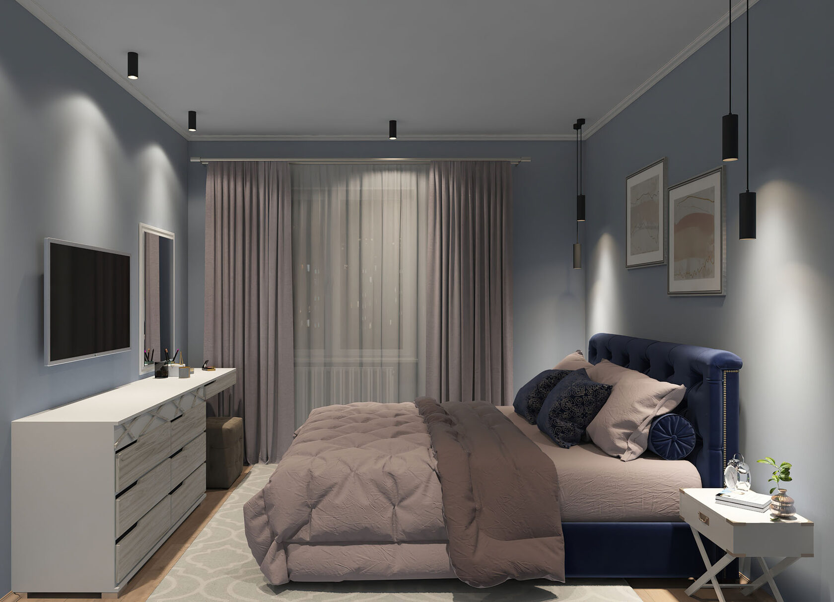 DK2051-BK Накладной светильник, IP 20, 15 Вт, GU10, черный, алюминий