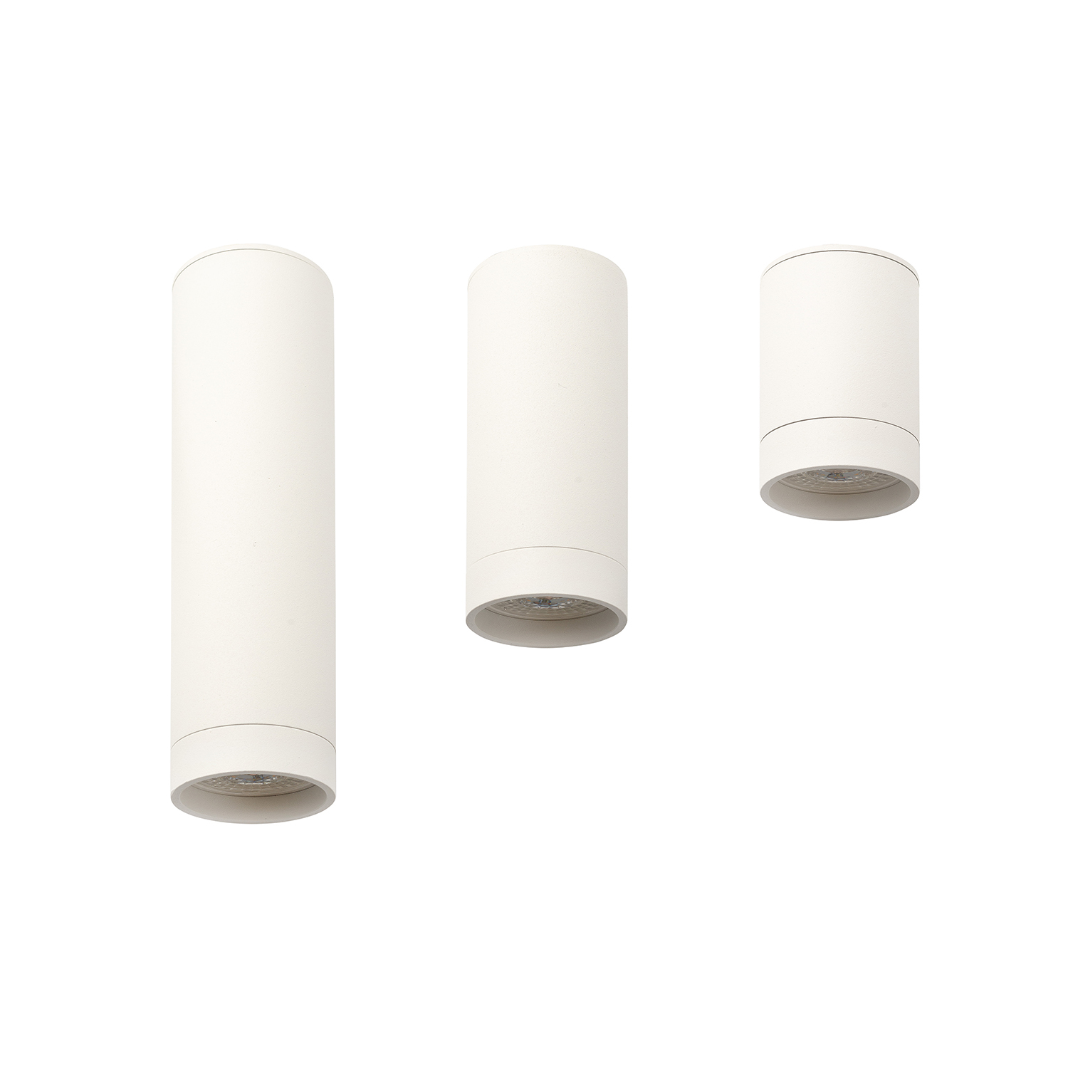 DK2051-WH Накладной светильник, IP 20, 15 Вт, GU10, белый, алюминий