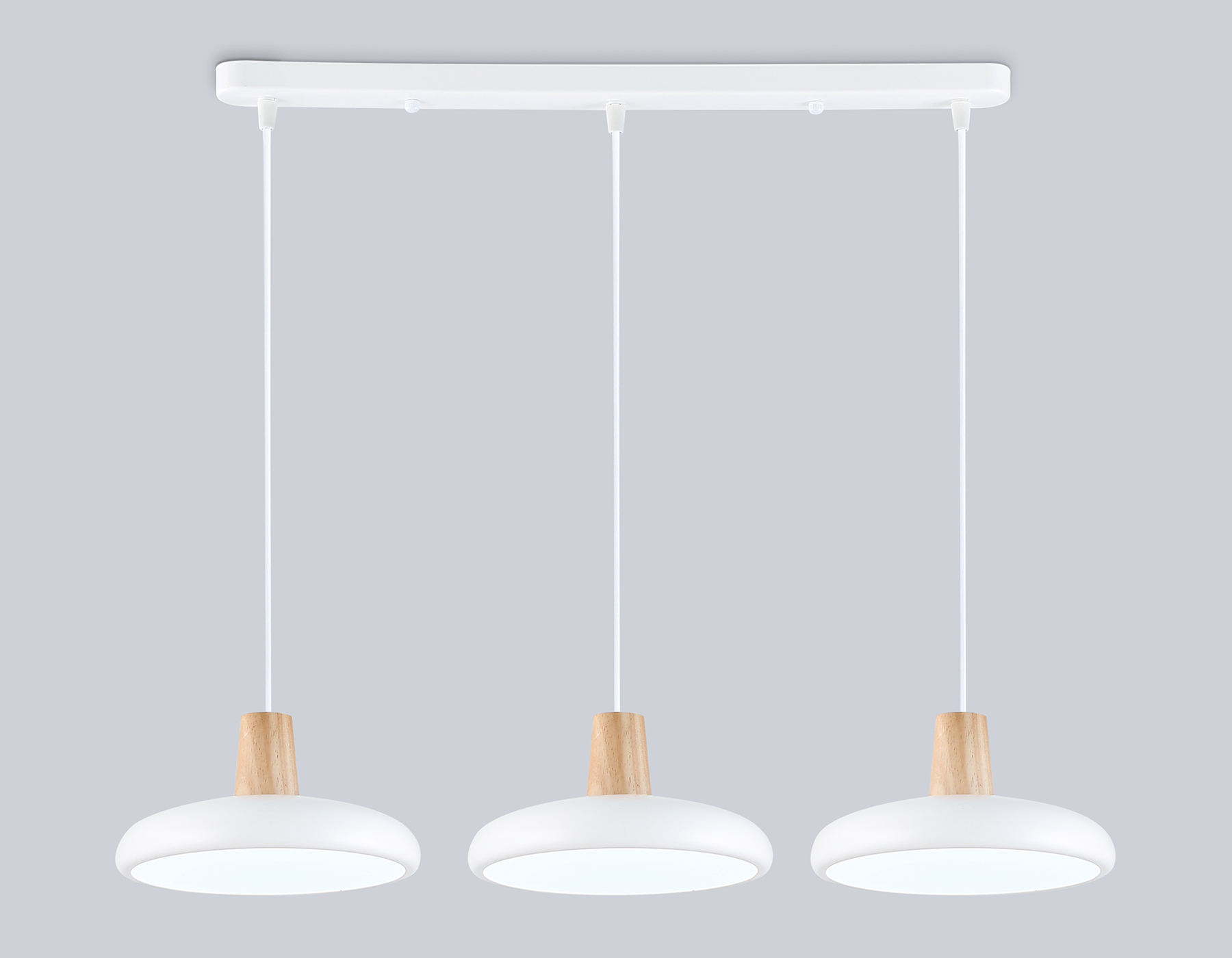 FL4840/3 WH/WD белый/дерево 72W 3000-6000K 550*200*800 (без ПДУ)