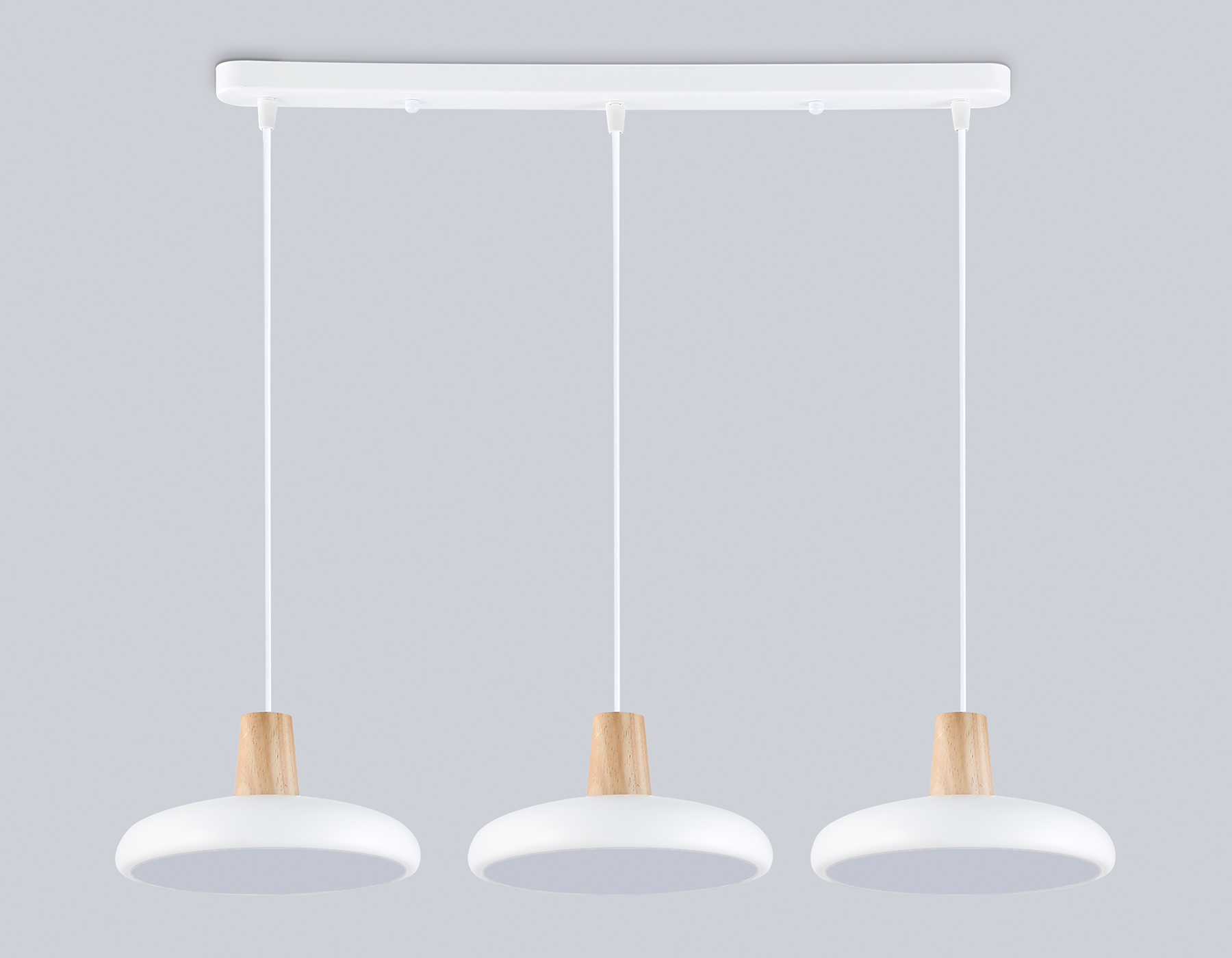 FL4840/3 WH/WD белый/дерево 72W 3000-6000K 550*200*800 (без ПДУ)