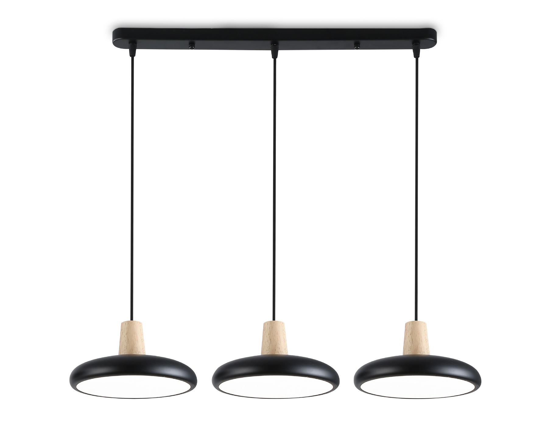 FL4841/3 BK/WD черный/дерево 72W 3000-6000K 550*200*800 (без ПДУ)