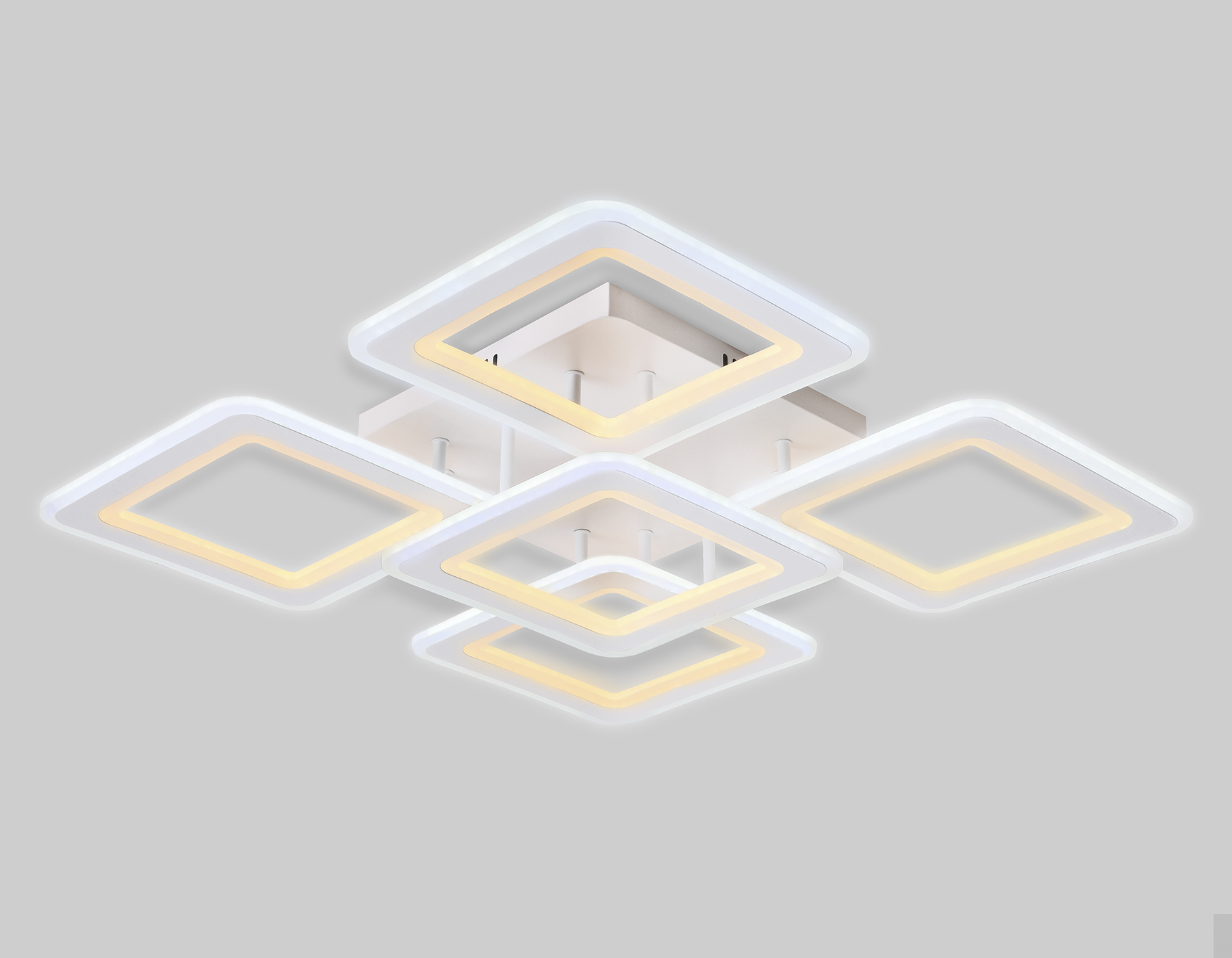 FA866/4+1 WH белый 218W 3000K-6400K 820*820*120 (ПДУ РАДИО 2.4G)