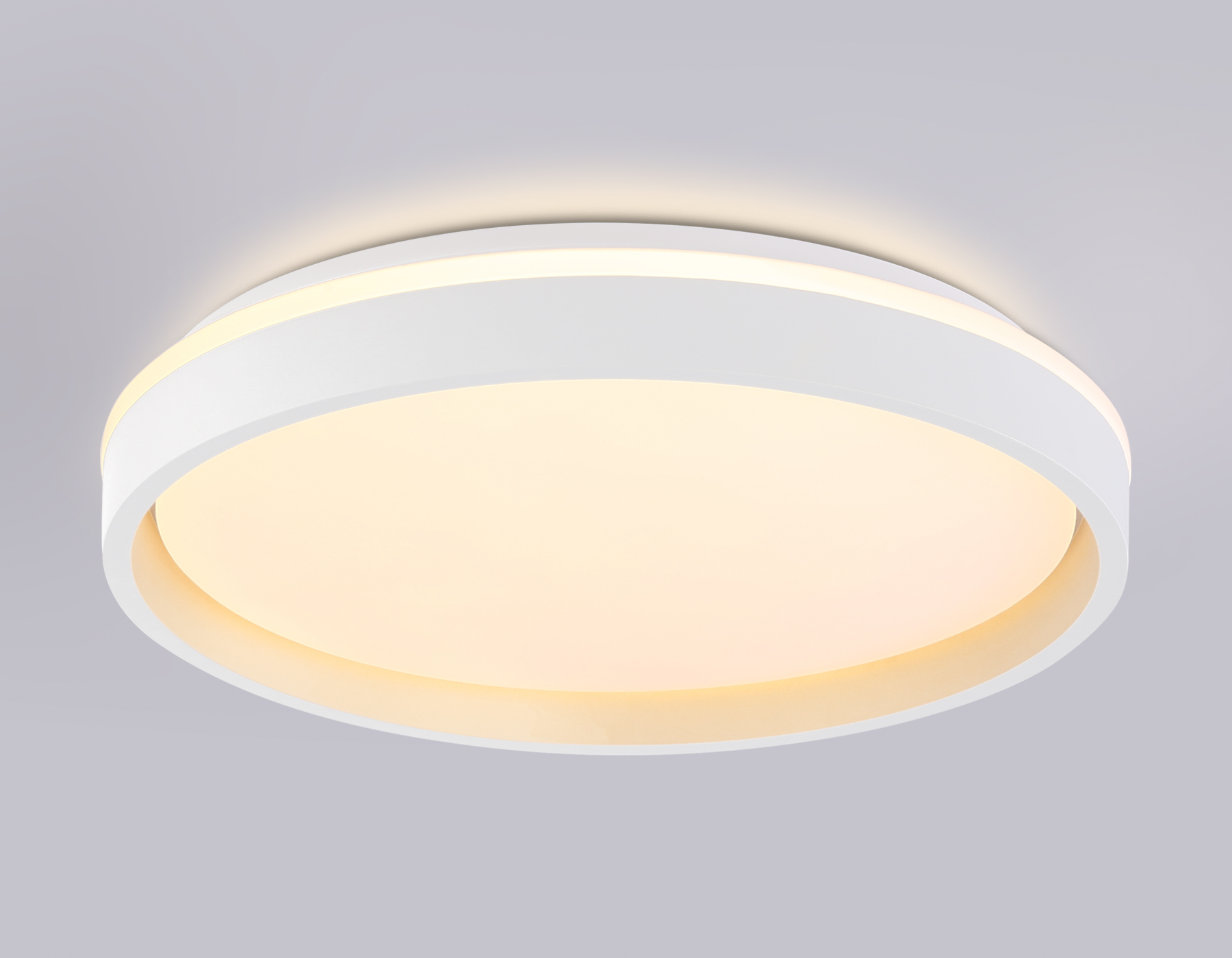 FZ607 WH/GD белый/золото IP20 66W 3000K-6500K+RGB D490*85 (ПДУ ИК)