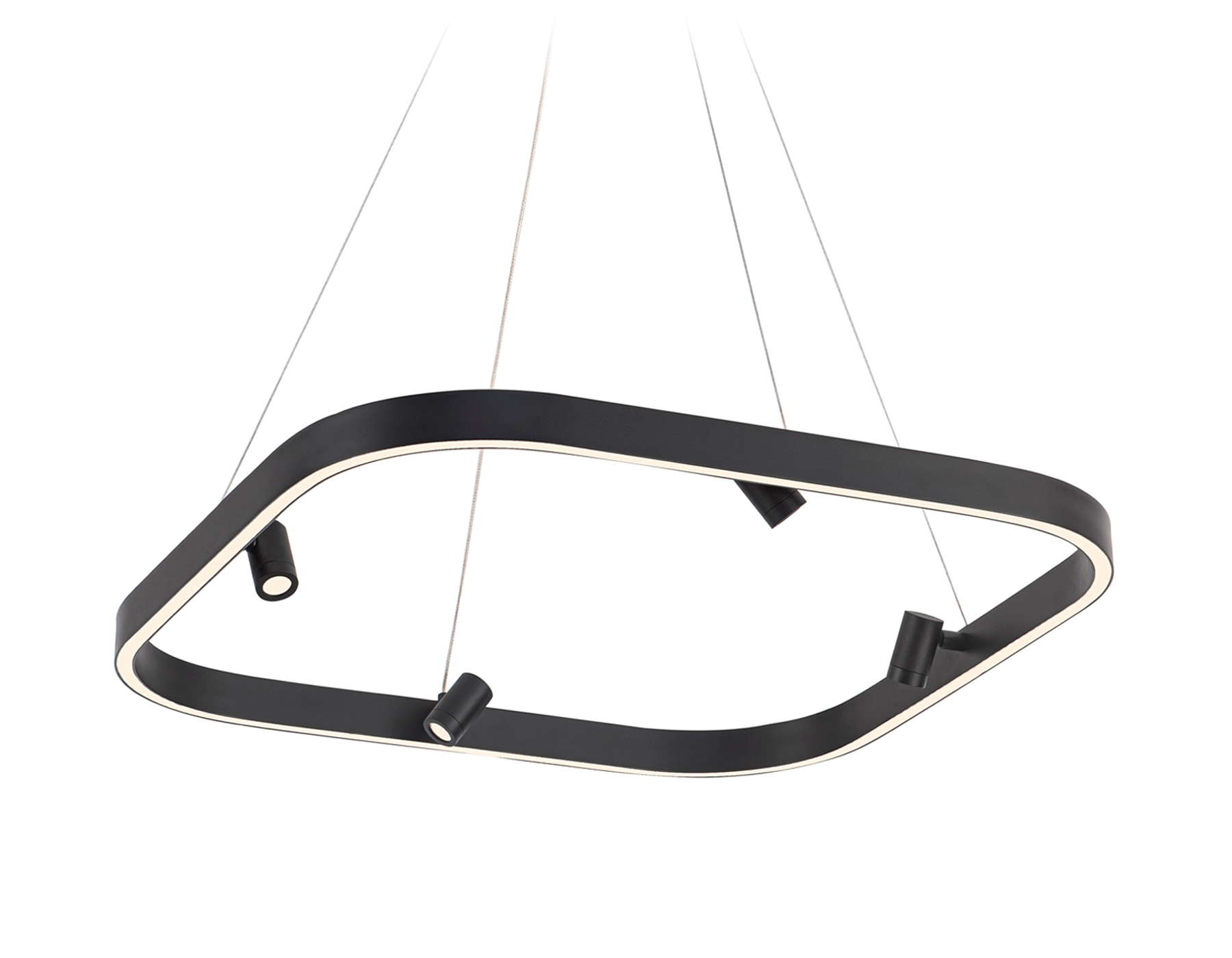 FL5803/1+4 BK черный 50W 3000K/4200K/6400K 600*600*1200 (без ПДУ)