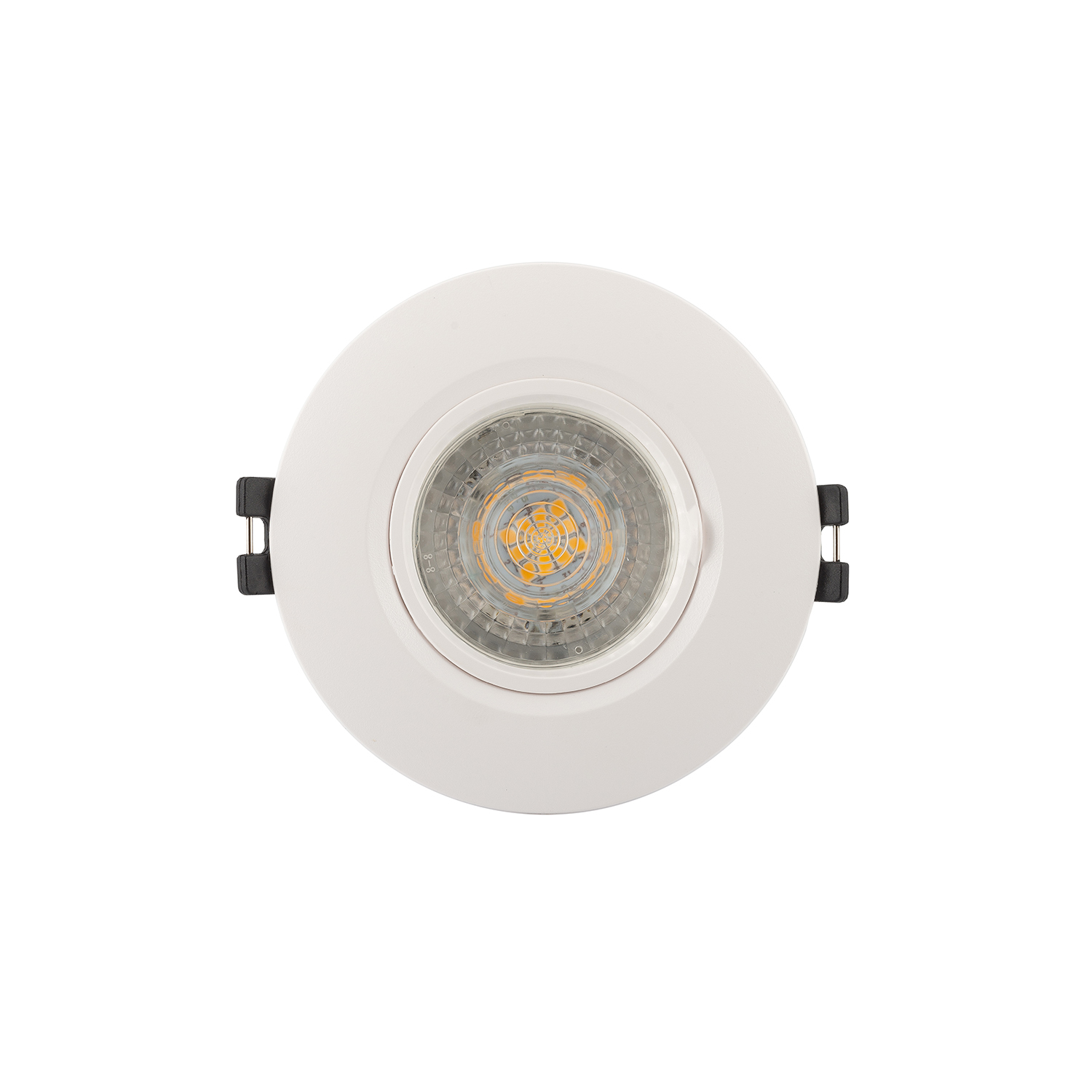 DK3028-WH Встраиваемый светильник, IP 20, 10 Вт, GU5.3, LED, белый, пластик