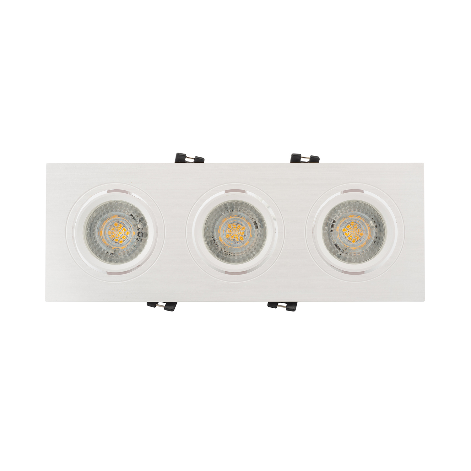 DK3023-WH Встраиваемый светильник, IP 20, 10 Вт, GU5.3, LED, белый, пластик