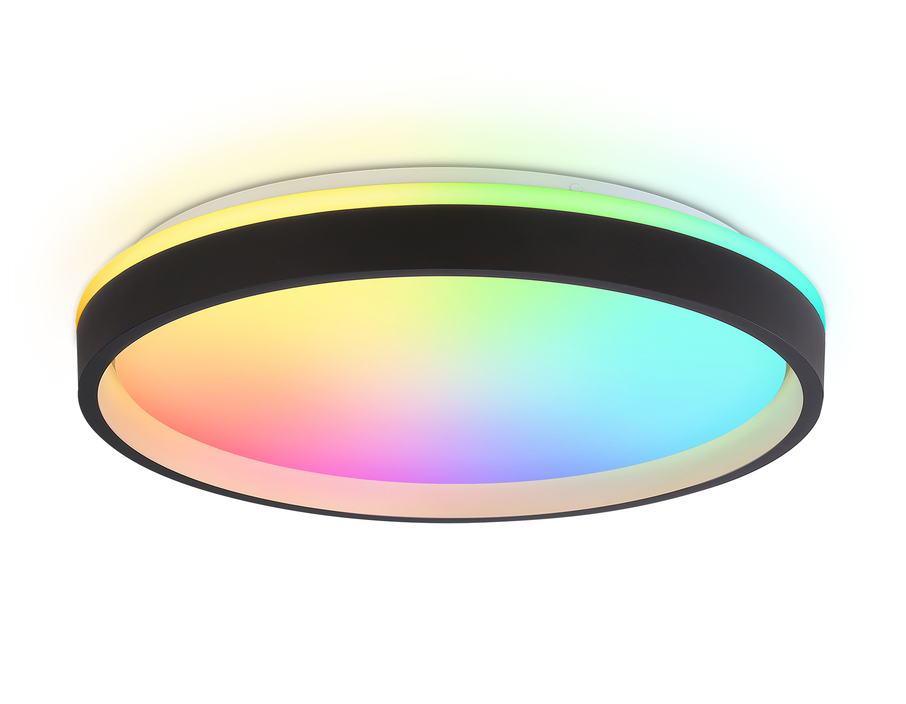 FZ610 BK/GD черный/золото IP20 66W 3000K-6500K+RGB D490*85 (ПДУ ИК)