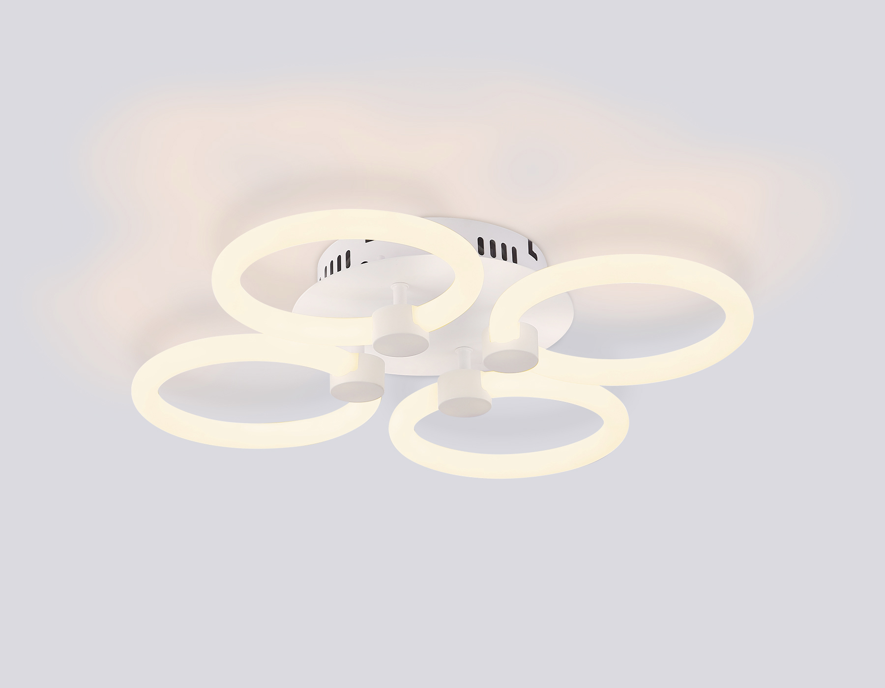 FA3808/4 WH белый 3000K-6400K 82W 410*410*90 (ПДУ ИК)