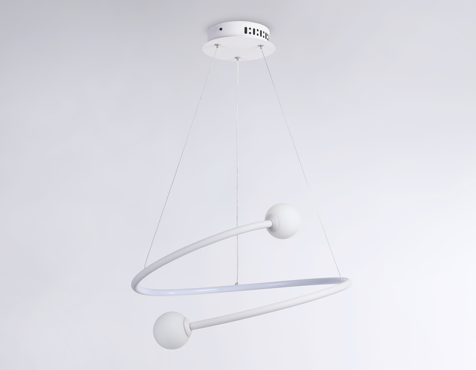 FL66291 WH белый 39W 3000K-6400K D500*1000 (ПДУ ИК)