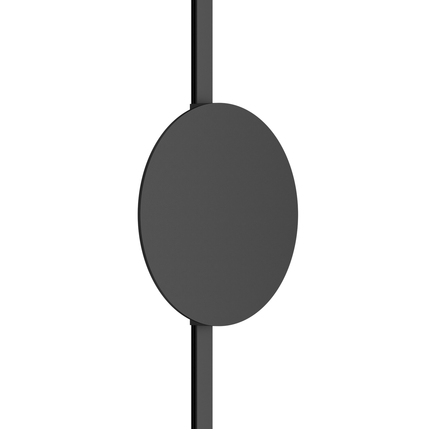 DK5320-BK Светильник для трека Air, серия Reflex 3000 со светодиодом, ?180*H23мм, 48V DC, 5W, RA?90, 120°, 3000K, IP20, черный, алюминий