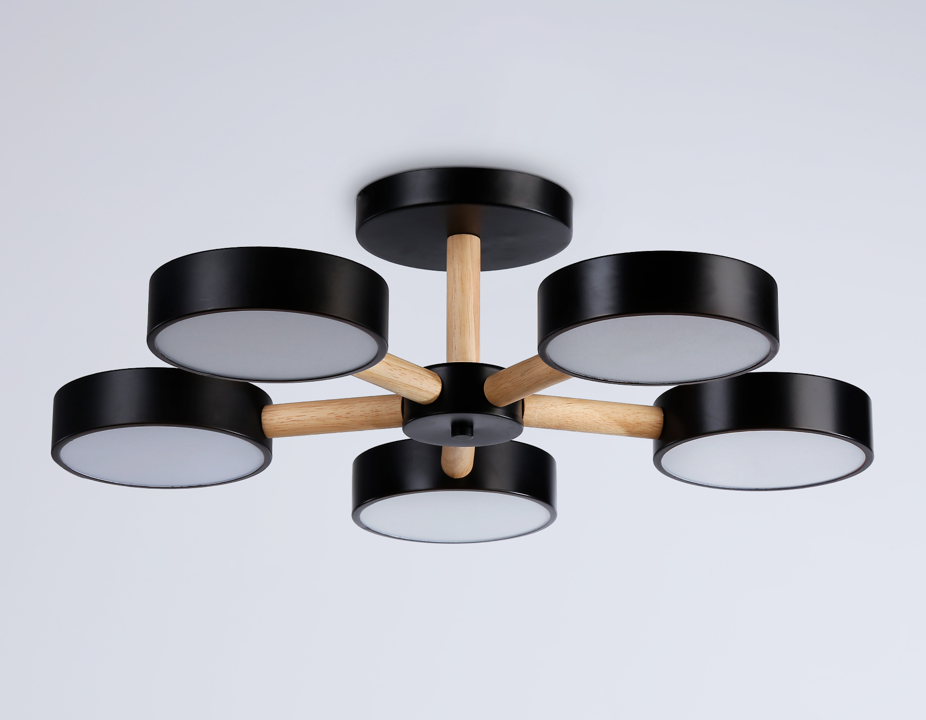 FL4828/5 BK черный 3000K-6400K 65W D580*160 (ПДУ ИК)